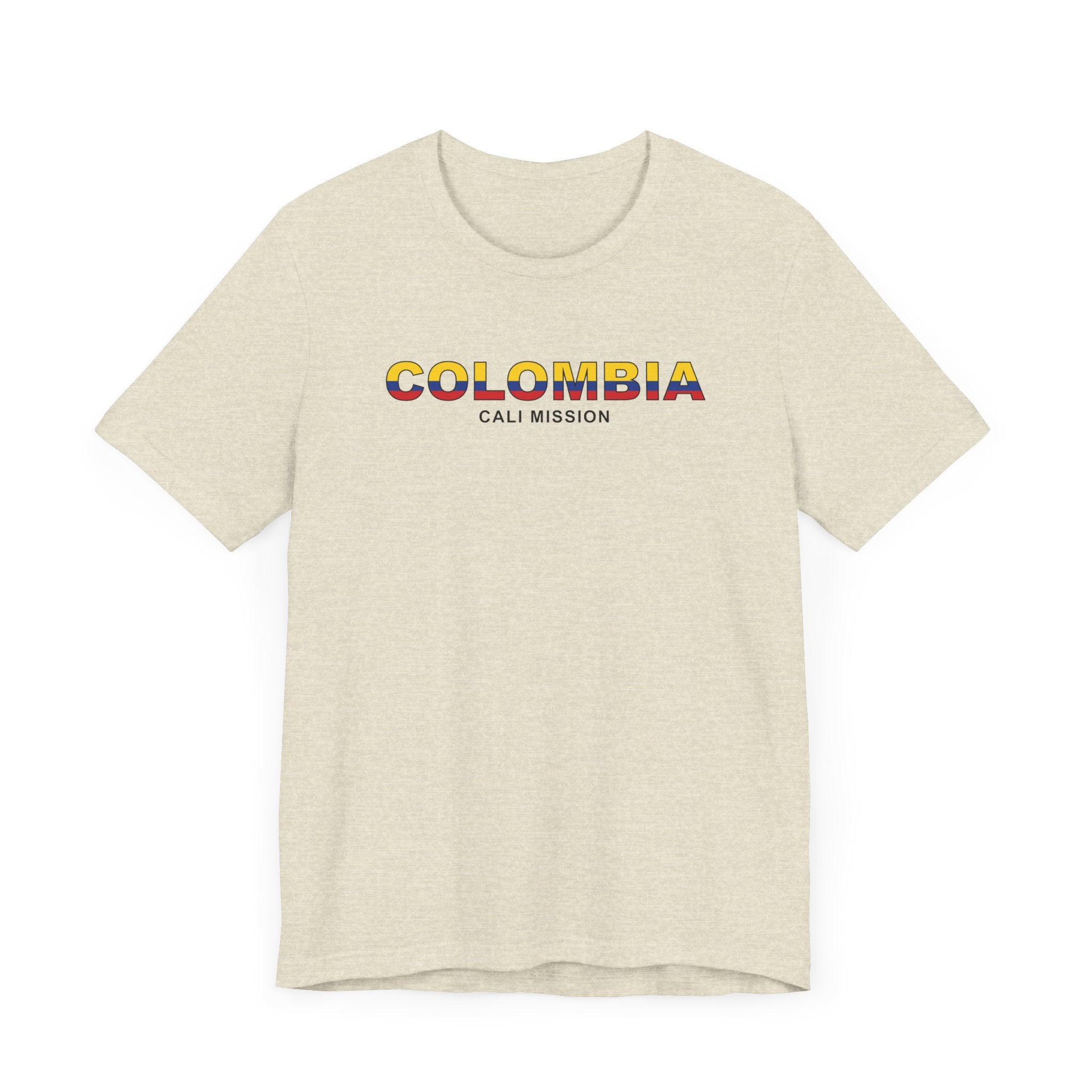Colombia Cali Mission Flag Title T-shirt - Mission Wishlist - LDS Missionary Gift Store