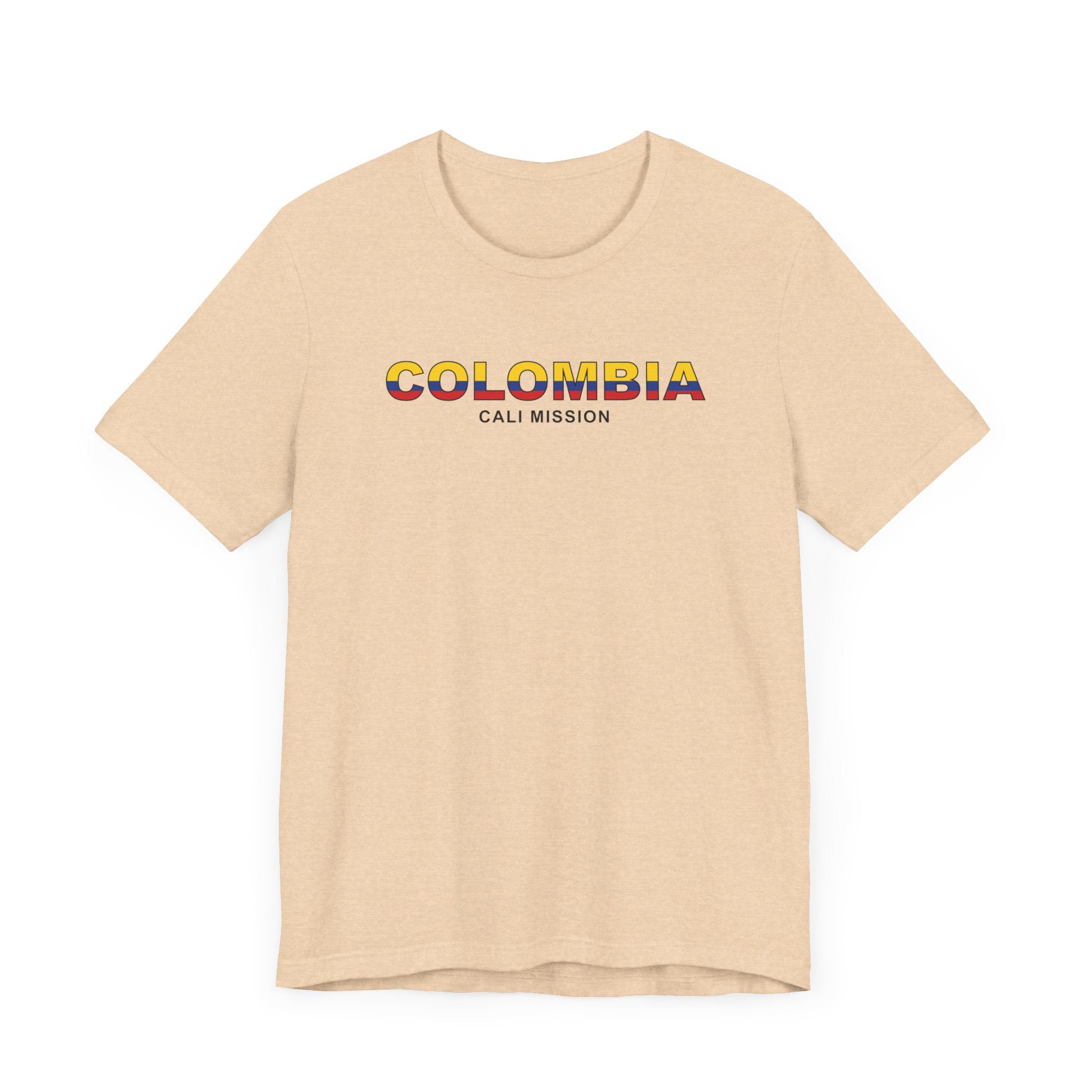 Colombia Cali Mission Flag Title T-shirt - Mission Wishlist - LDS Missionary Gift Store