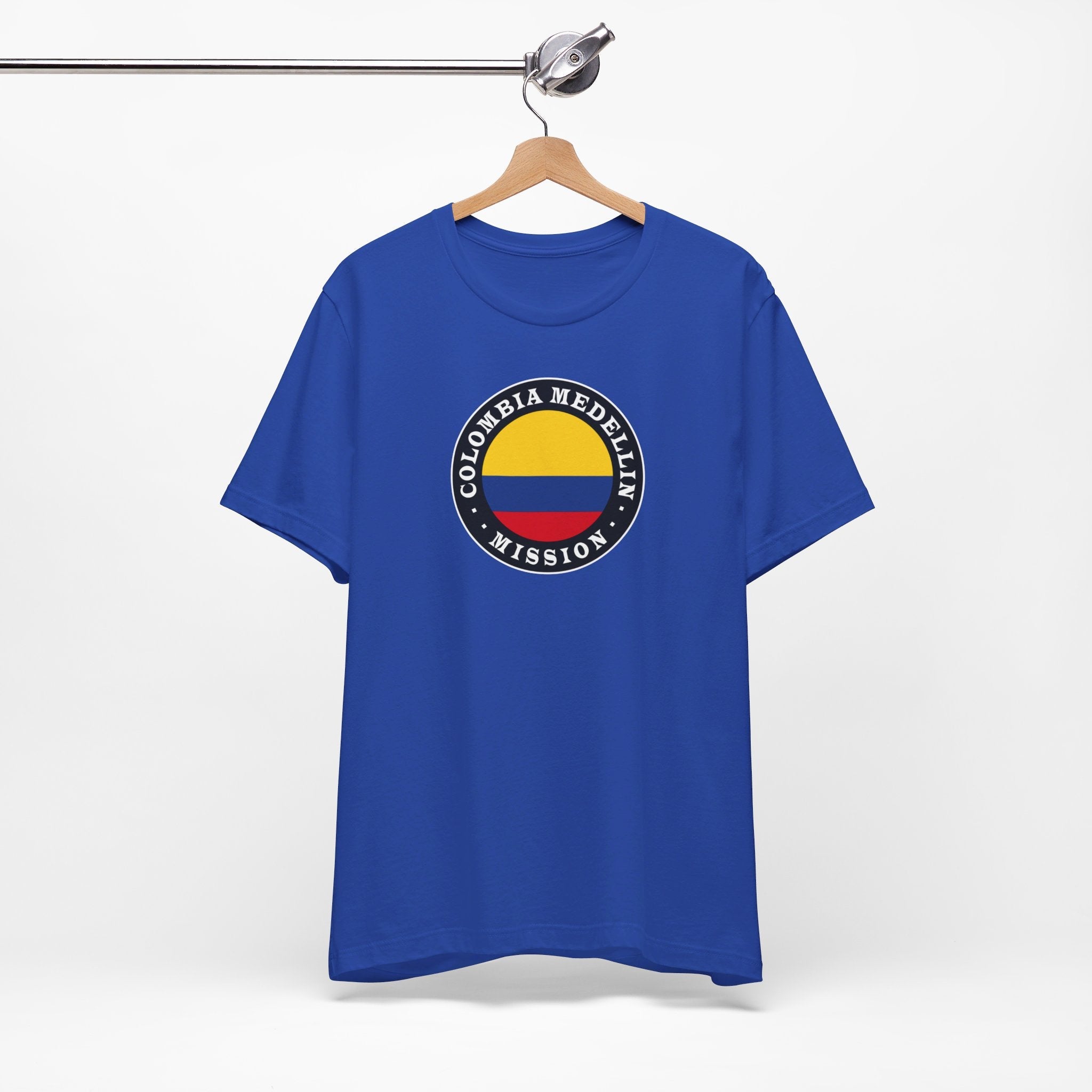Colombia Medellin Mission Circular Flag T-shirt - Mission Wishlist - LDS Missionary Gift Store