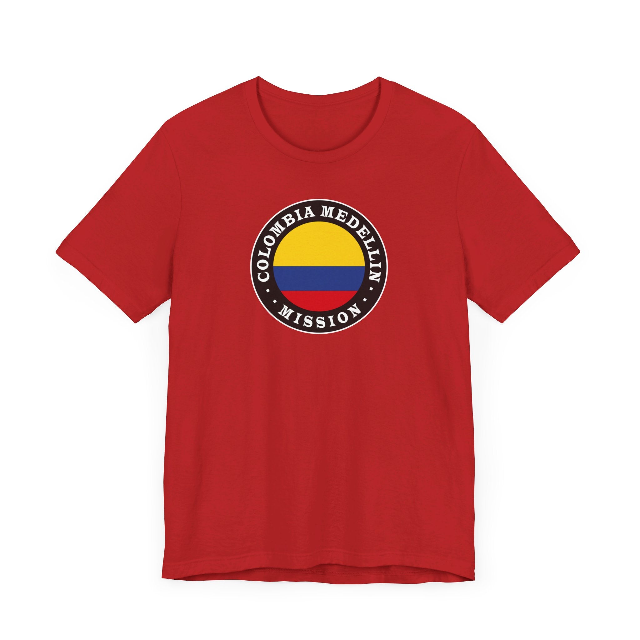 Colombia Medellin Mission Circular Flag T-shirt - Mission Wishlist - LDS Missionary Gift Store