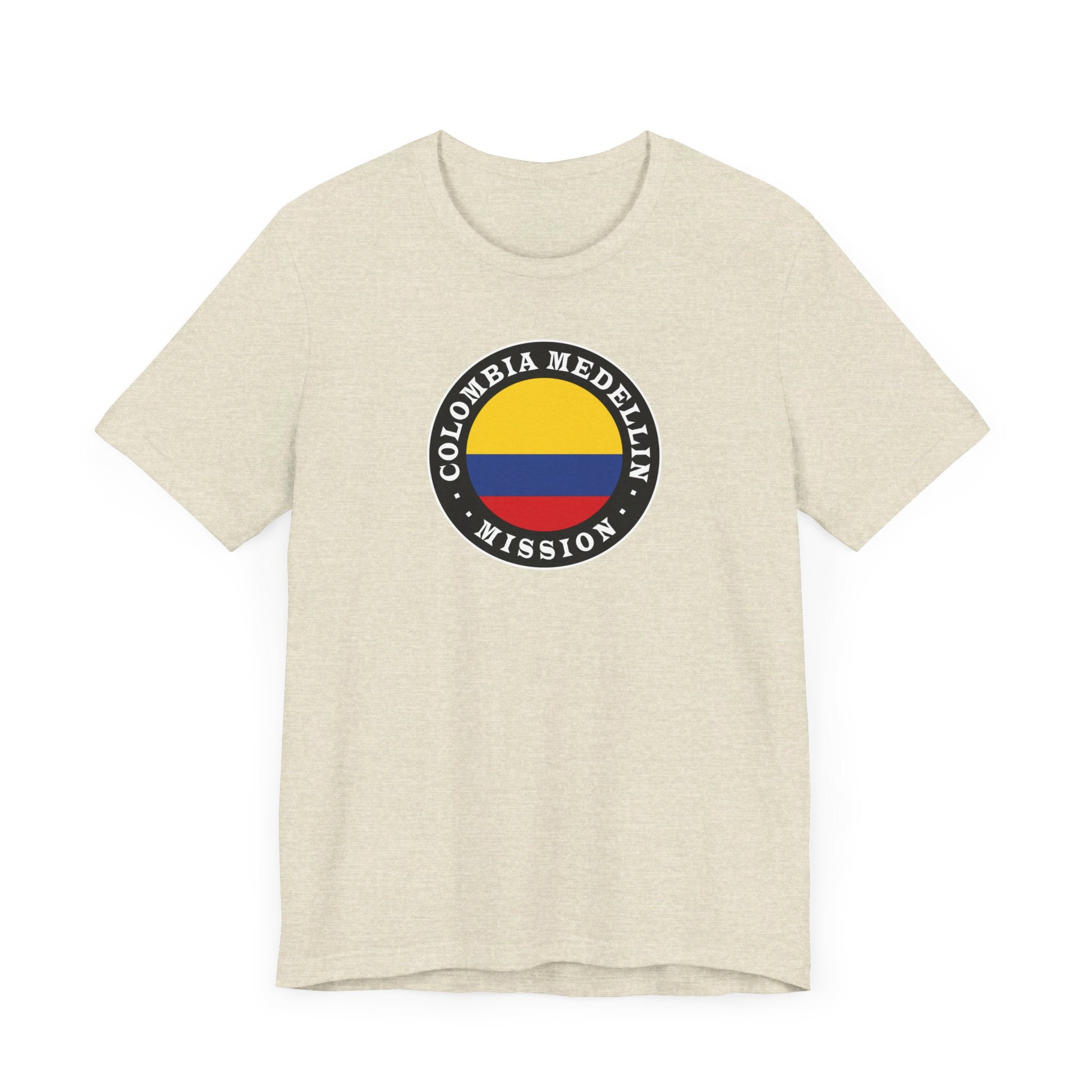 Colombia Medellin Mission Circular Flag T-shirt - Mission Wishlist - LDS Missionary Gift Store