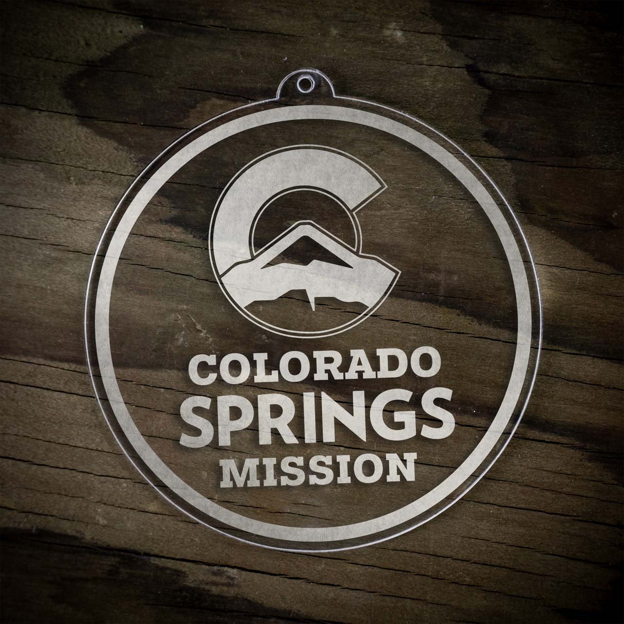 Colorado Colorado Springs Mission Christmas Ornament - Latter-Day Saint LDS Missionary Gift - Book of Mormon