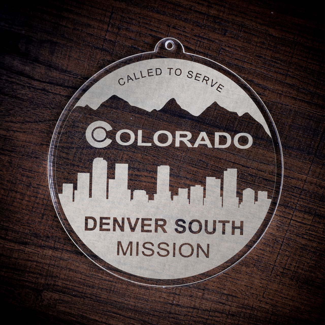 Colorado Denver South Mission Christmas Ornament - Latter-Day Saint LDS Missionary Gift - Book of Mormon