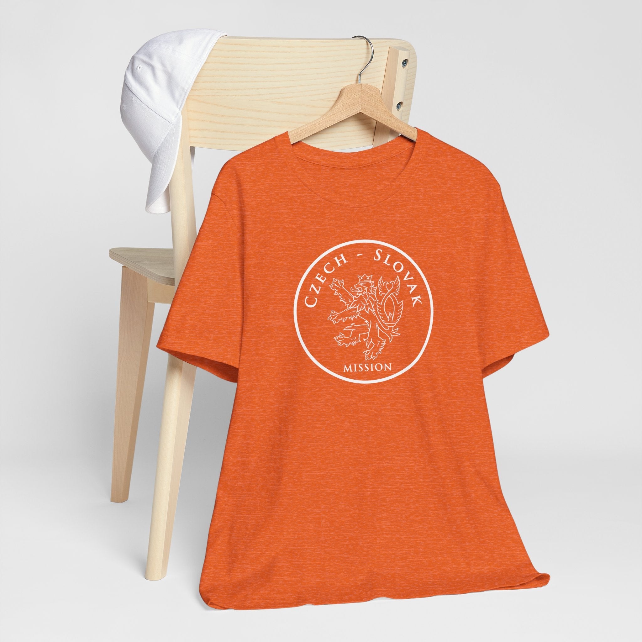 Czech - Slovak Mission Prague Circular Monochrome Logo T-Shirt - Mission Wishlist - LDS Missionary Gift Store