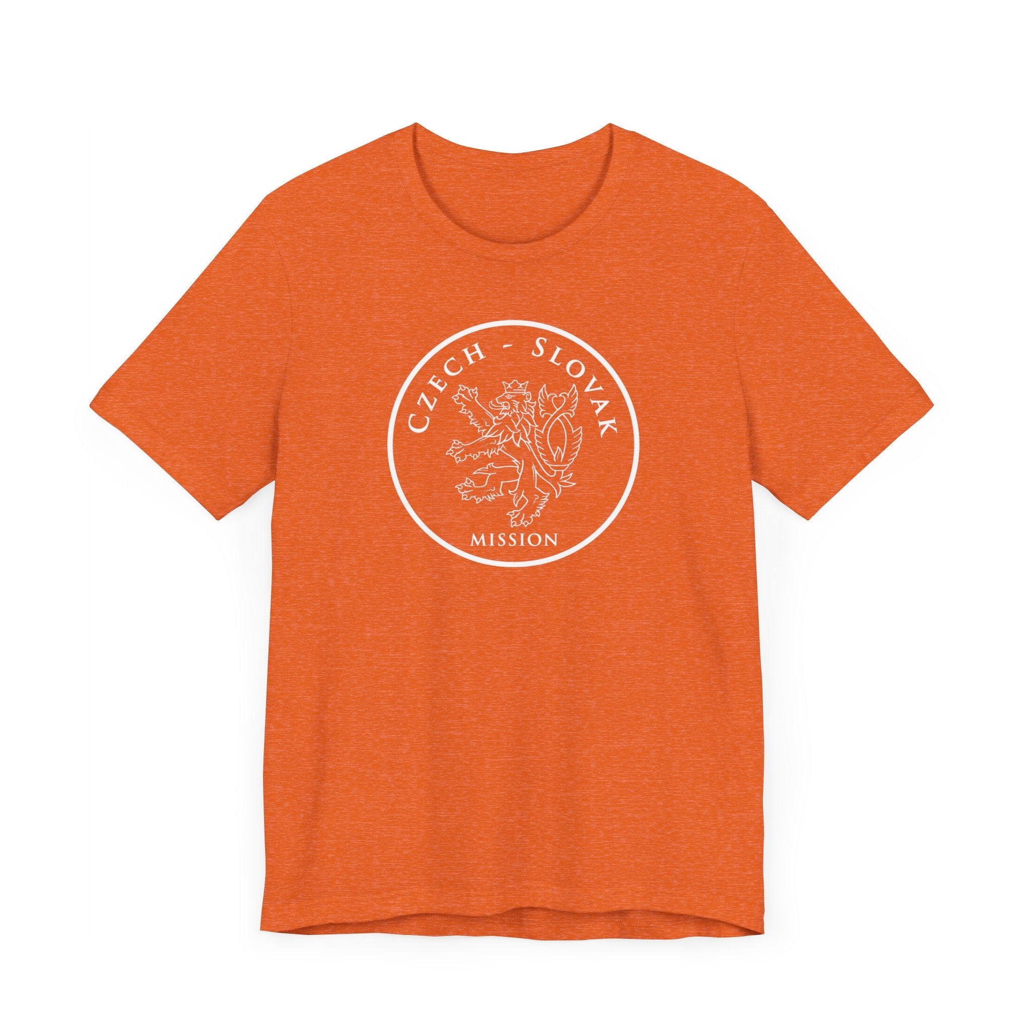 Czech - Slovak Mission Prague Circular Monochrome Logo T-Shirt - Mission Wishlist - LDS Missionary Gift Store