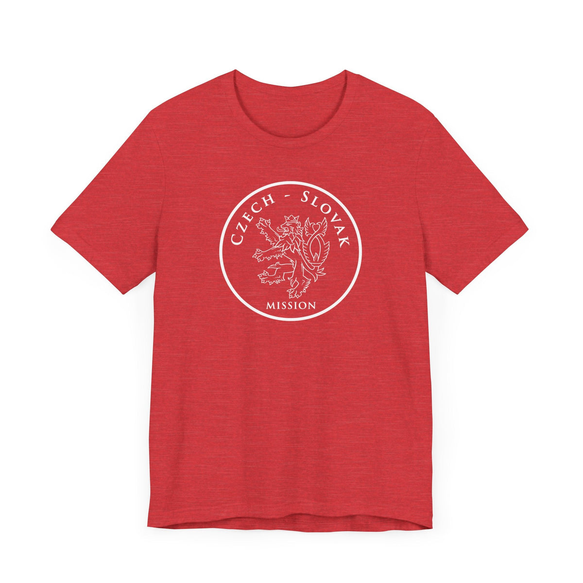 Czech - Slovak Mission Prague Circular Monochrome Logo T-Shirt - Mission Wishlist - LDS Missionary Gift Store
