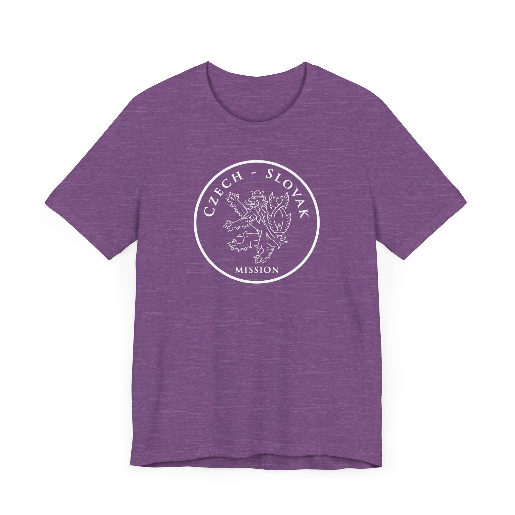 Czech - Slovak Mission Prague Circular Monochrome Logo T-Shirt - Mission Wishlist - LDS Missionary Gift Store
