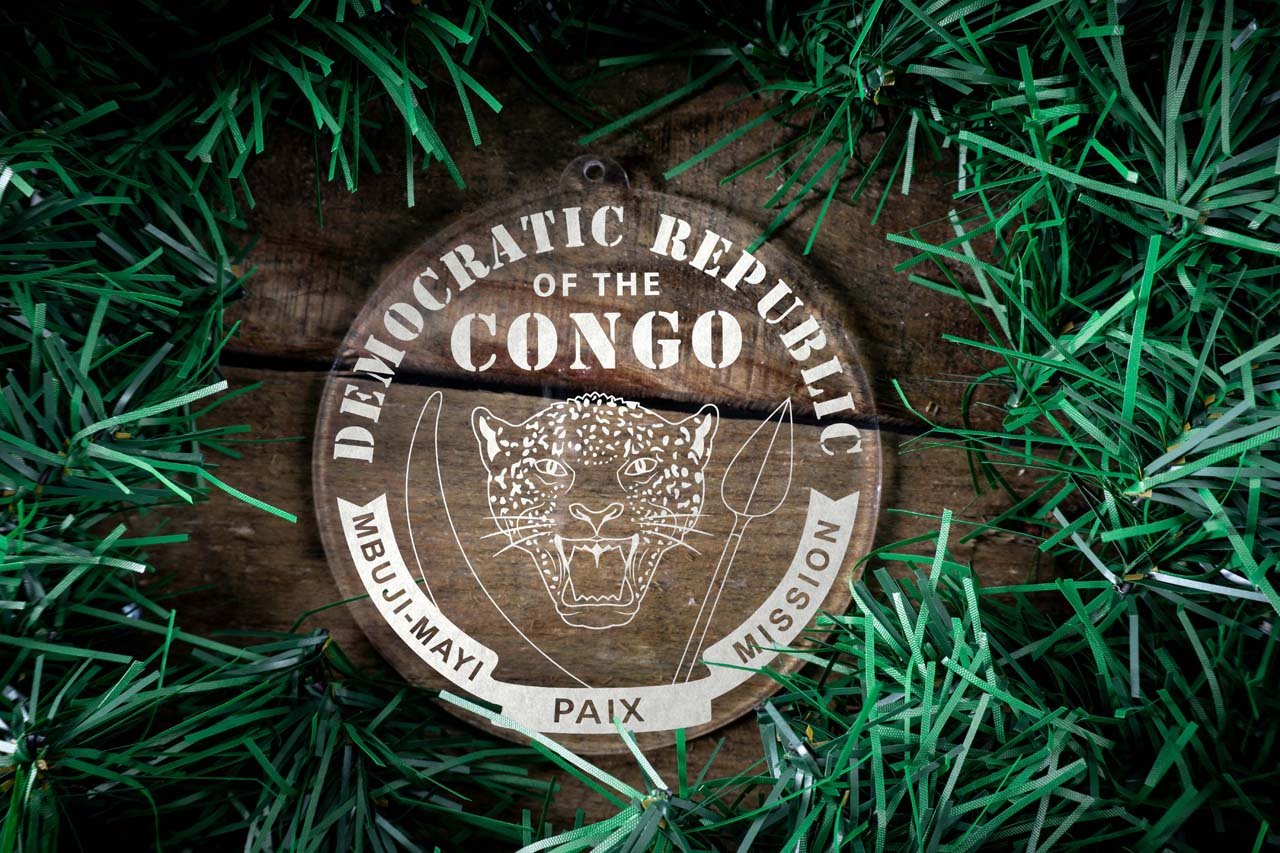 Democratic Republic of the Congo Mbuji-Mayi Mission Christmas Ornament - Latter-Day Saint LDS Missionary Gift - Book of Mormon