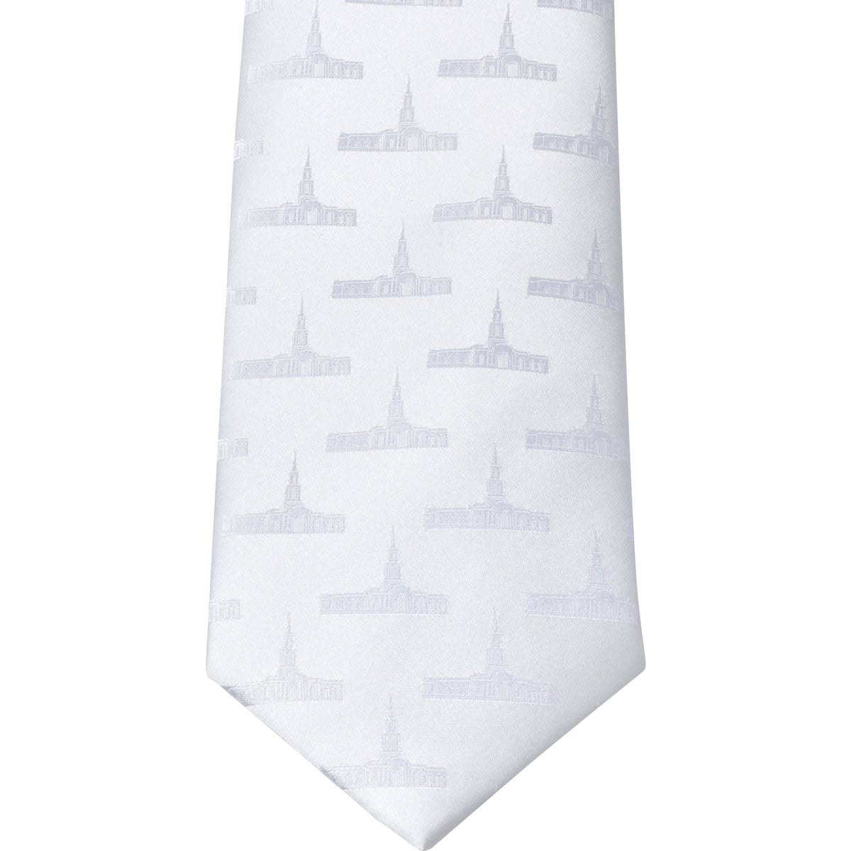 Des Moines Iowa Temple Tie - Standard Width