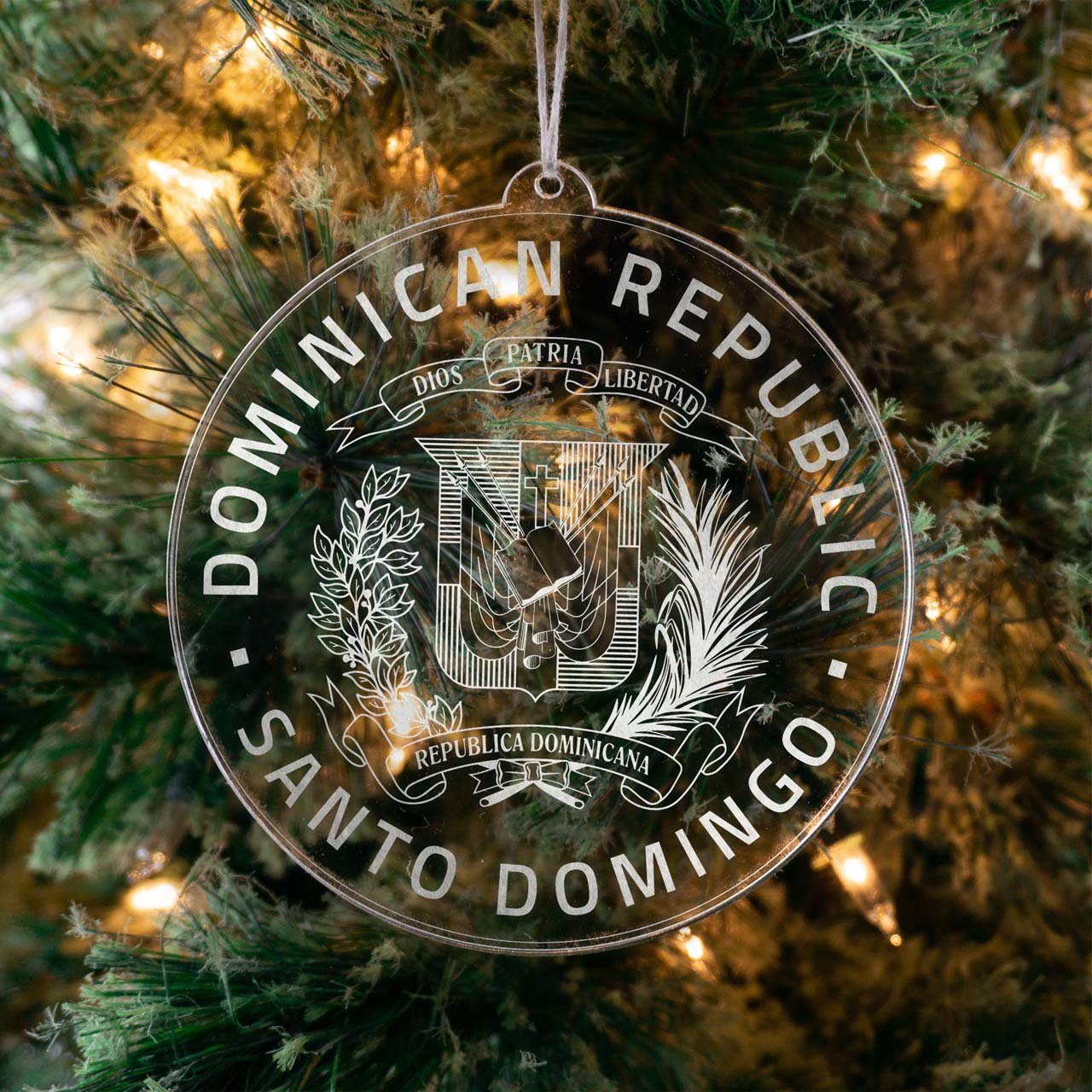 Dominican Republic Santo Domingo Mission Christmas Ornament - Latter-Day Saint LDS Missionary Gift - Book of Mormon