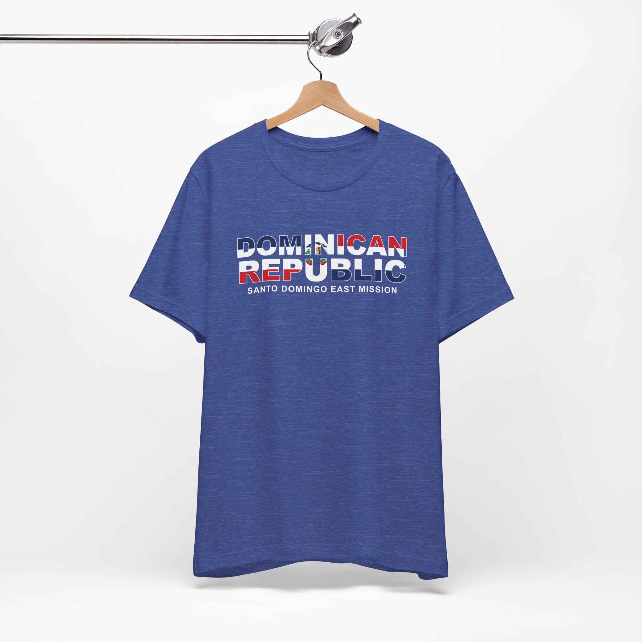 Dominican Republic Santo Domingo Mission Flag Title T-shirt - Mission Wishlist - LDS Missionary Gift Store
