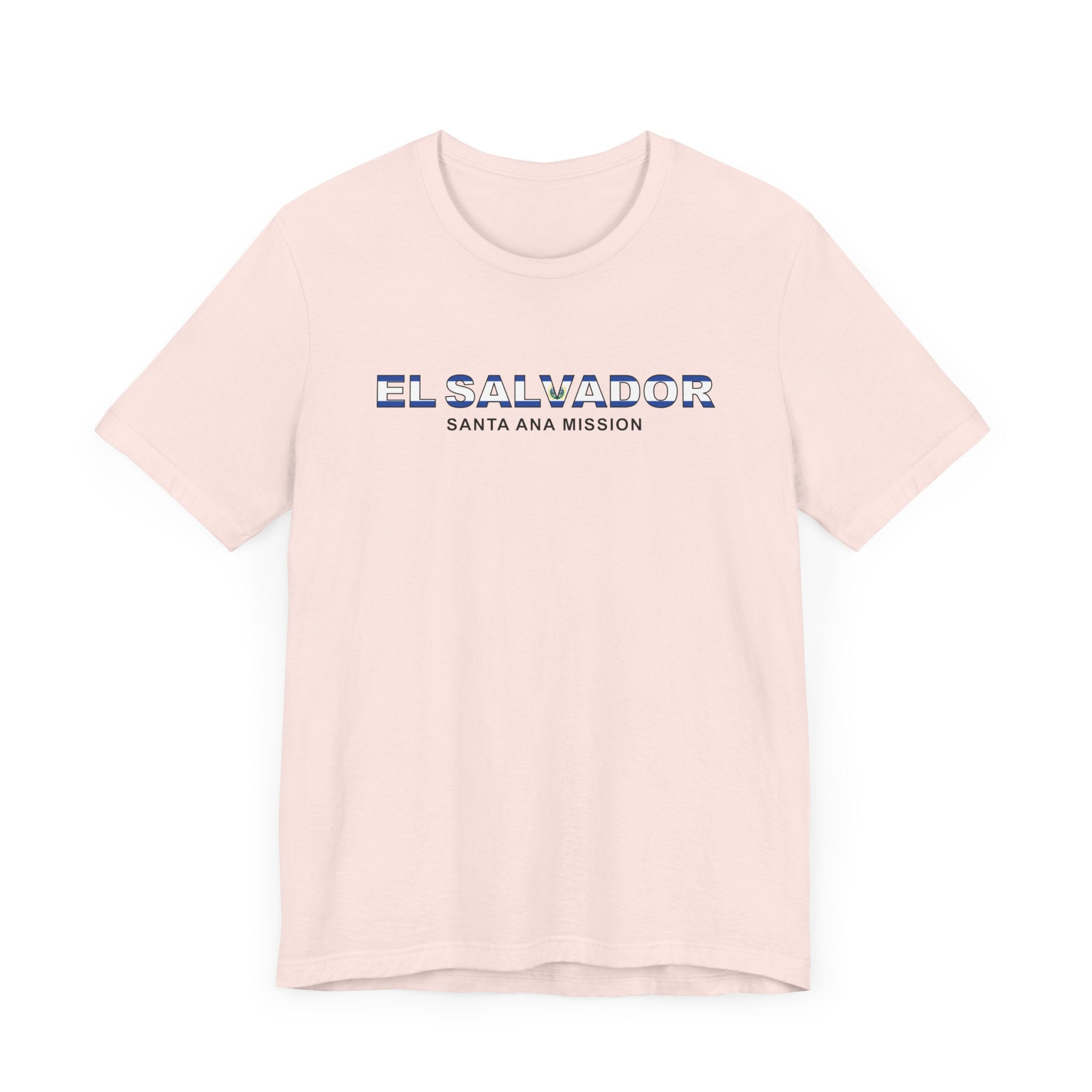 El Salvador Santa Ana Mission Flag Title T-shirt - Latter-Day Saint LDS Missionary Gift - Book of Mormon