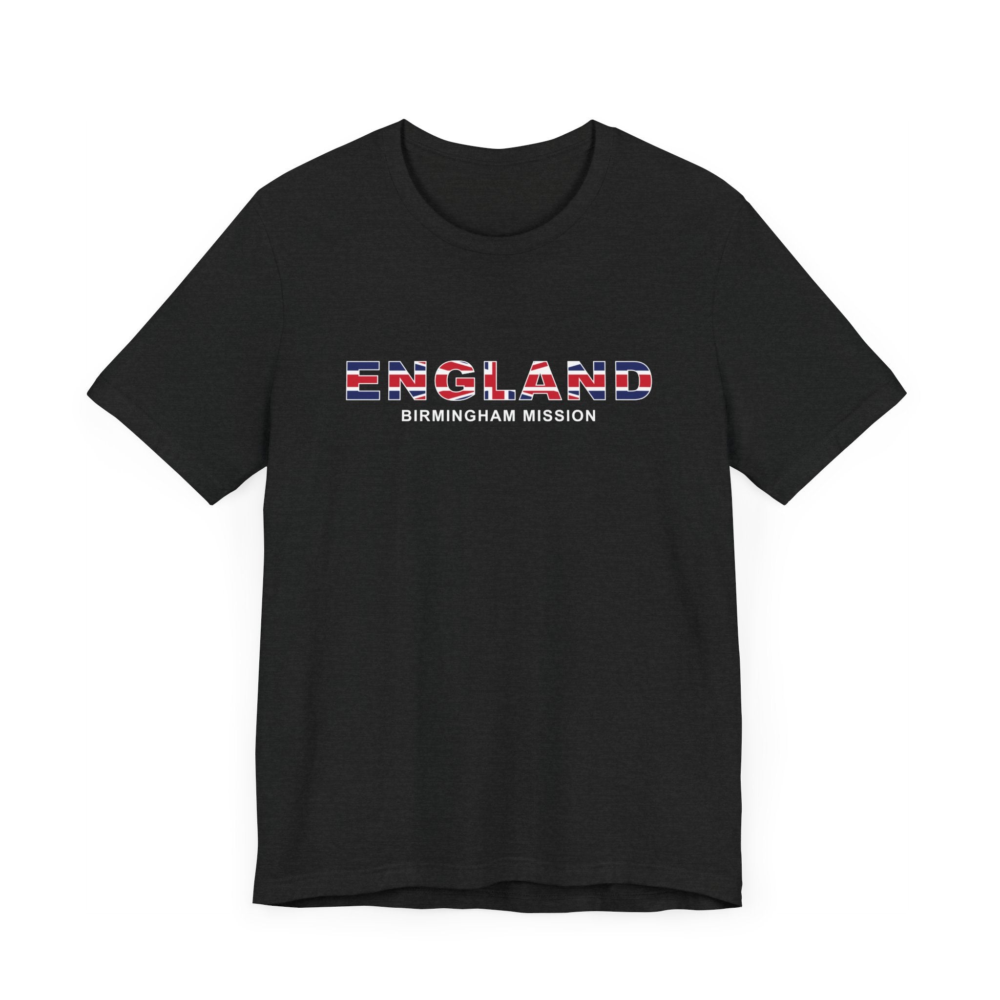 England Birmingham Mission Flag Title T-shirt - Mission Wishlist - LDS Missionary Gift Store