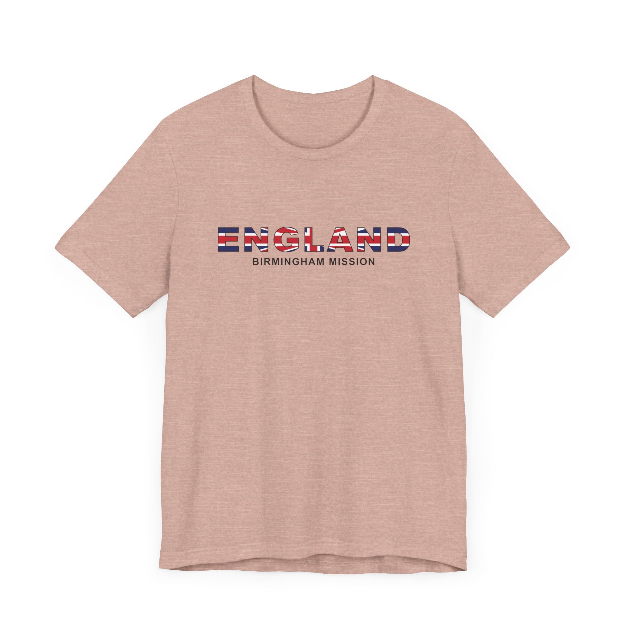 England Birmingham Mission Flag Title T-shirt - Mission Wishlist - LDS Missionary Gift Store