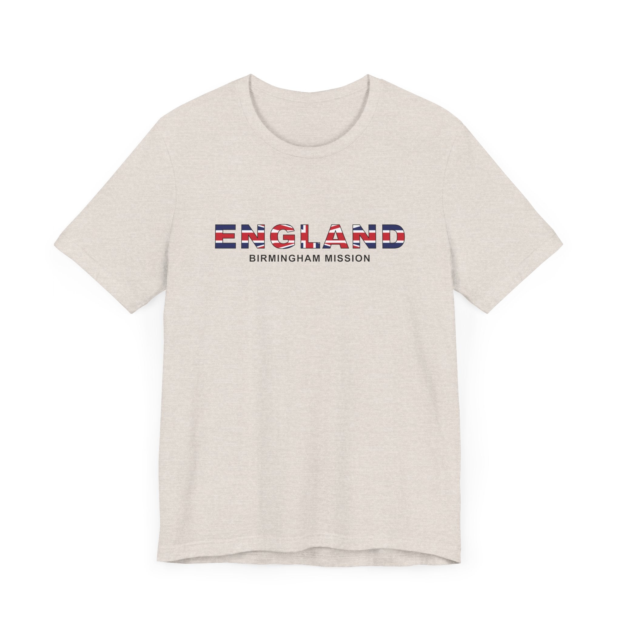 England Birmingham Mission Flag Title T-shirt - Mission Wishlist - LDS Missionary Gift Store