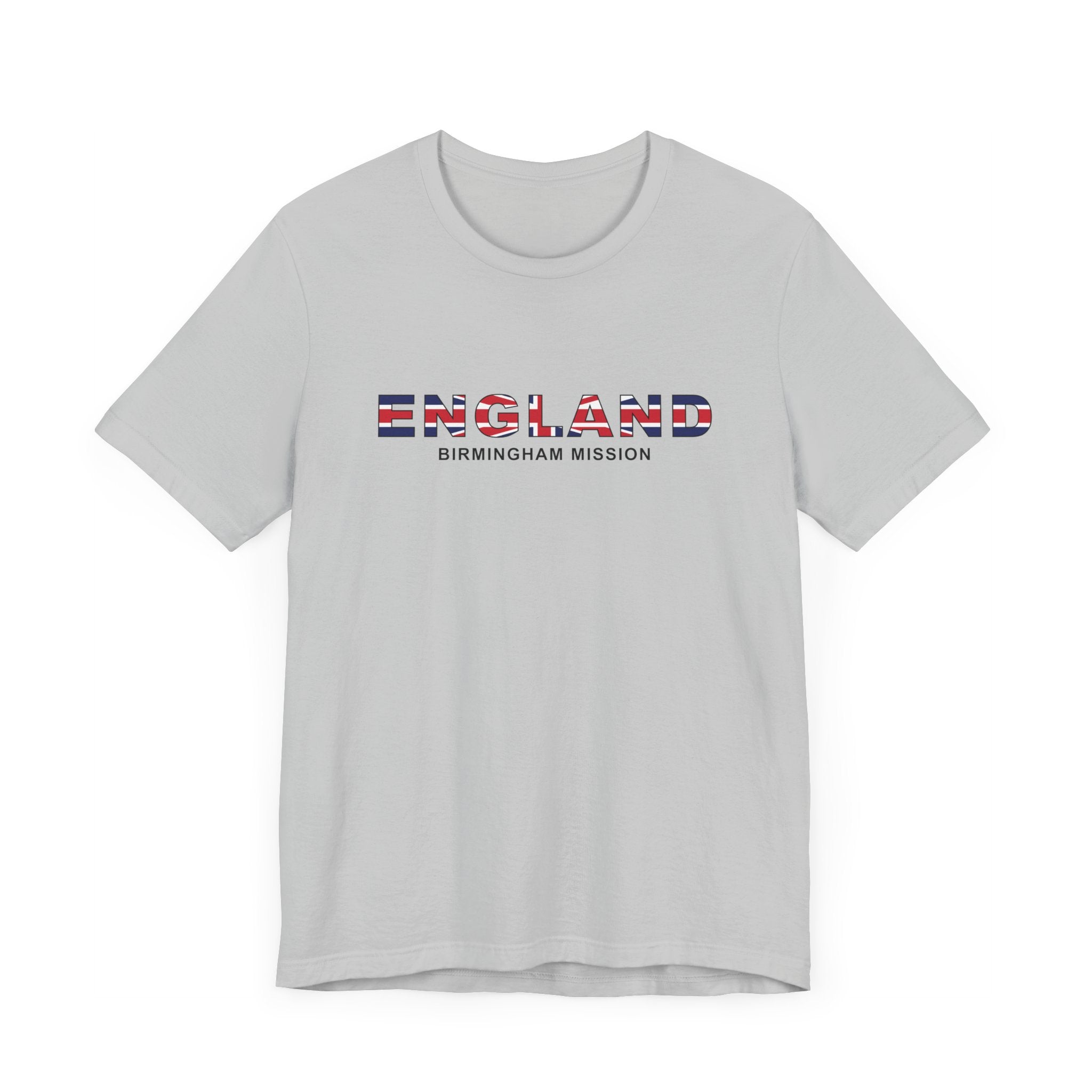 England Birmingham Mission Flag Title T-shirt - Mission Wishlist - LDS Missionary Gift Store