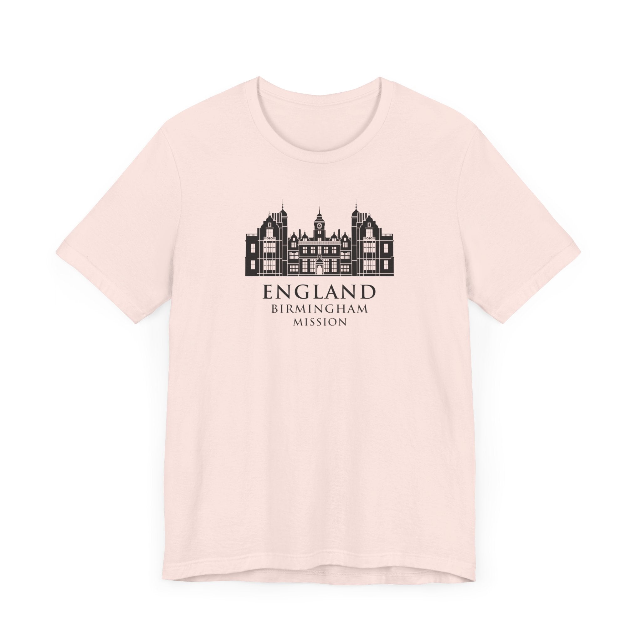 England Birmingham Mission Monochrome Logo T-Shirt - Mission Wishlist - LDS Missionary Gift Store