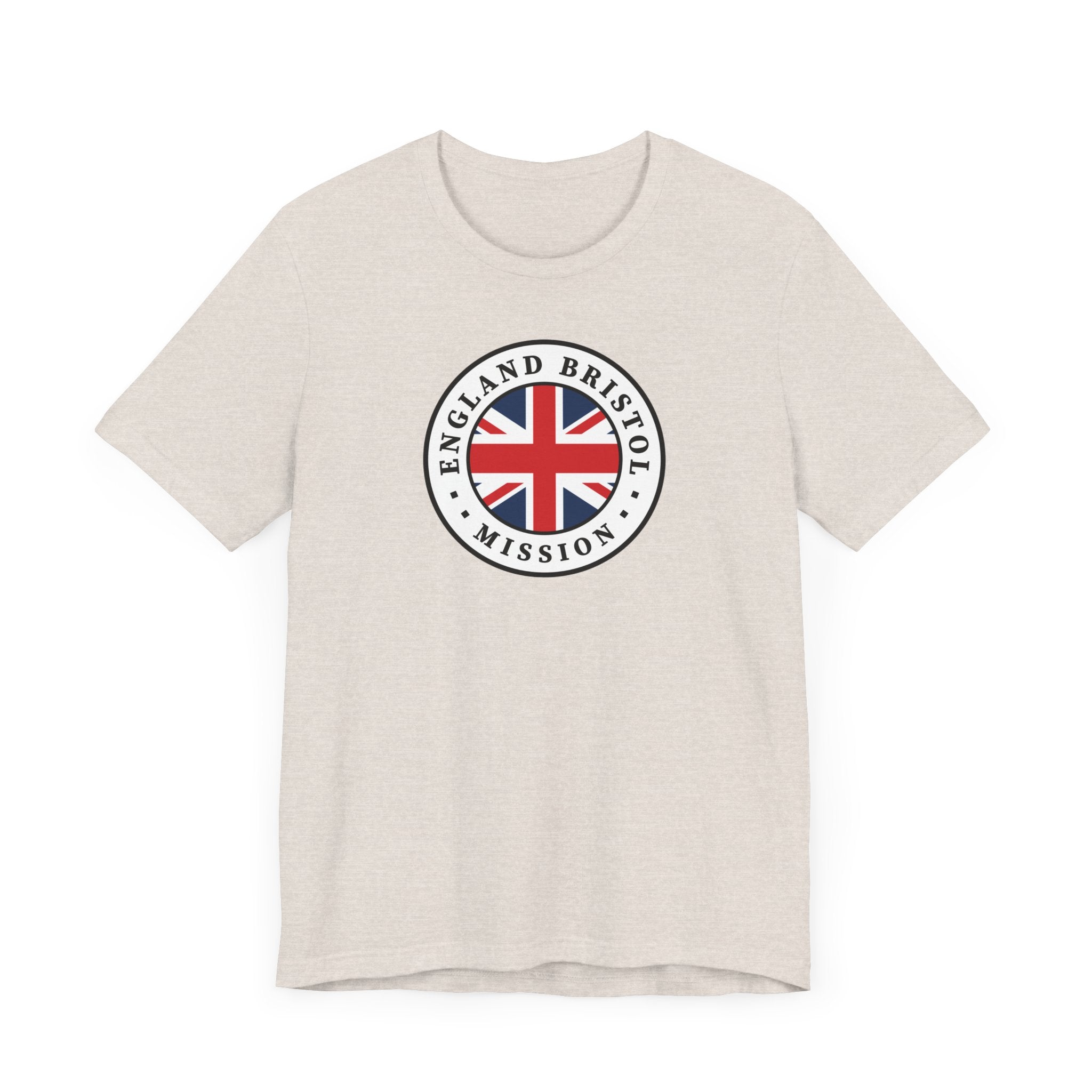 England Bristol Mission Flag Logo (White Border) T-shirt - Mission Wishlist - LDS Missionary Gift Store