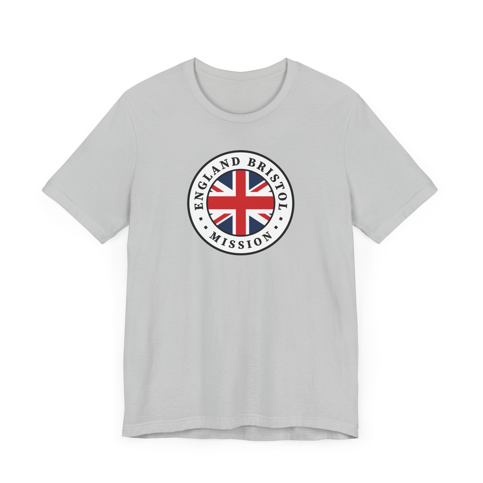 England Bristol Mission Flag Logo (White Border) T-shirt - Mission Wishlist - LDS Missionary Gift Store