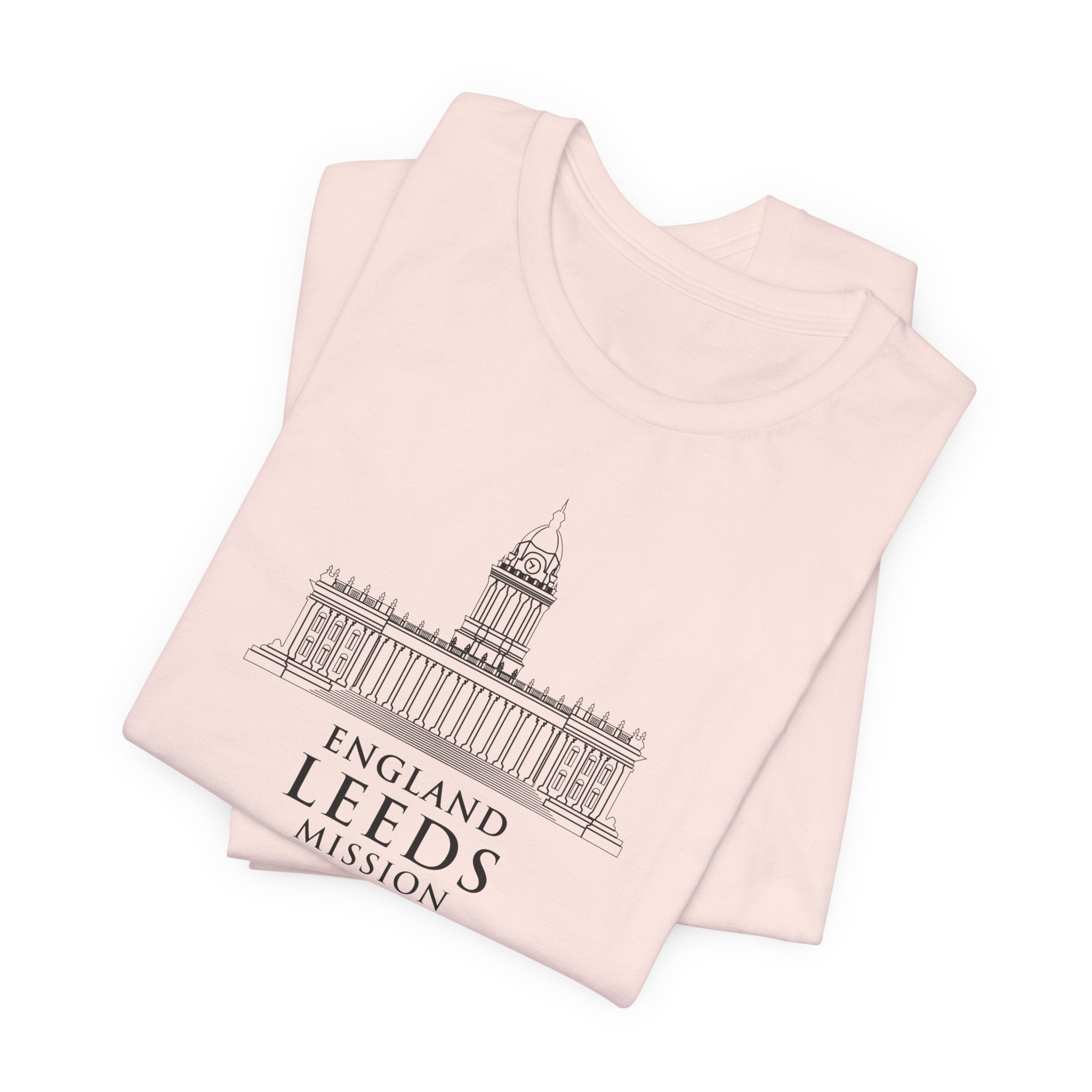 England Leeds Mission Monochrome Logo T-Shirt - Mission Wishlist - LDS Missionary Gift Store