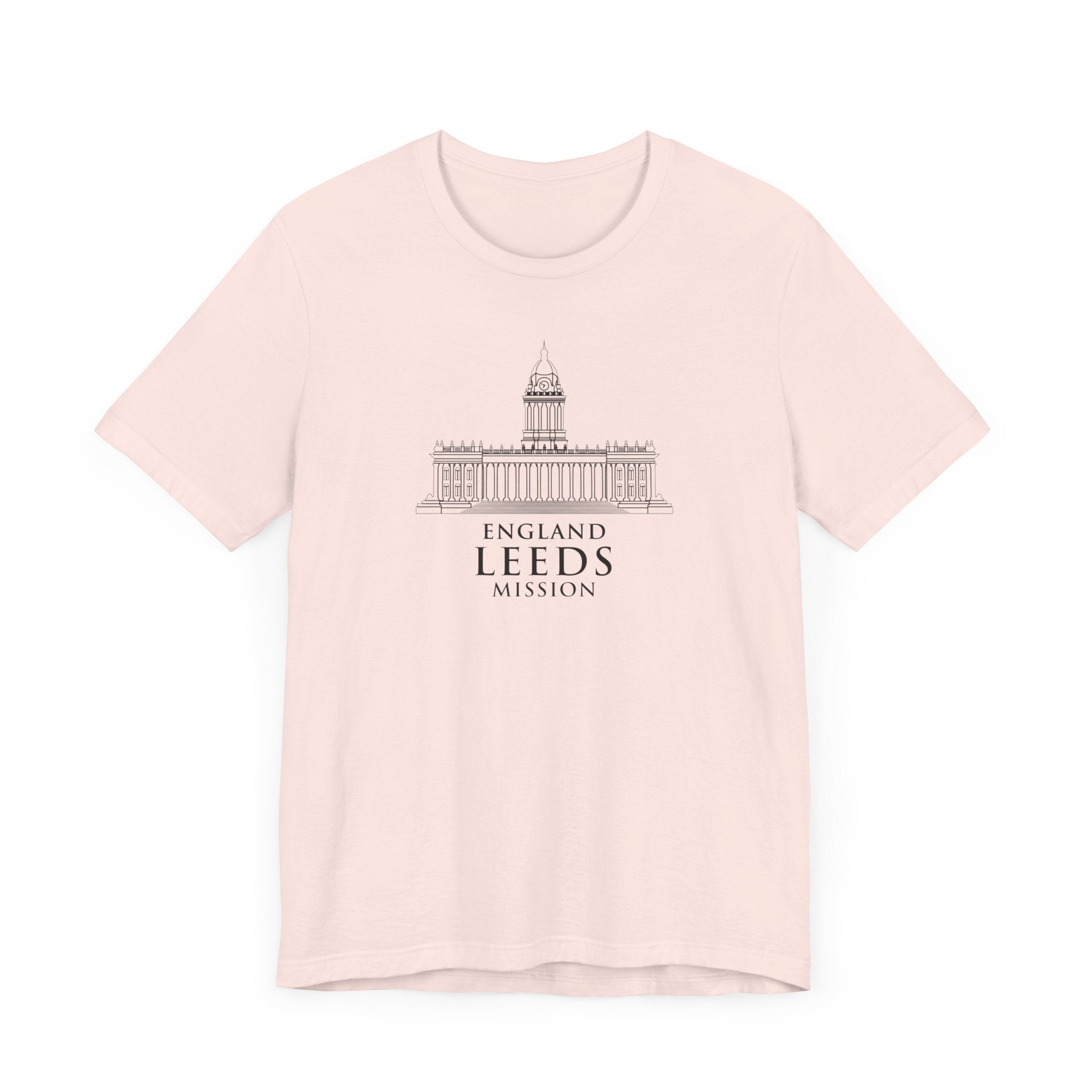 England Leeds Mission Monochrome Logo T-Shirt - Mission Wishlist - LDS Missionary Gift Store