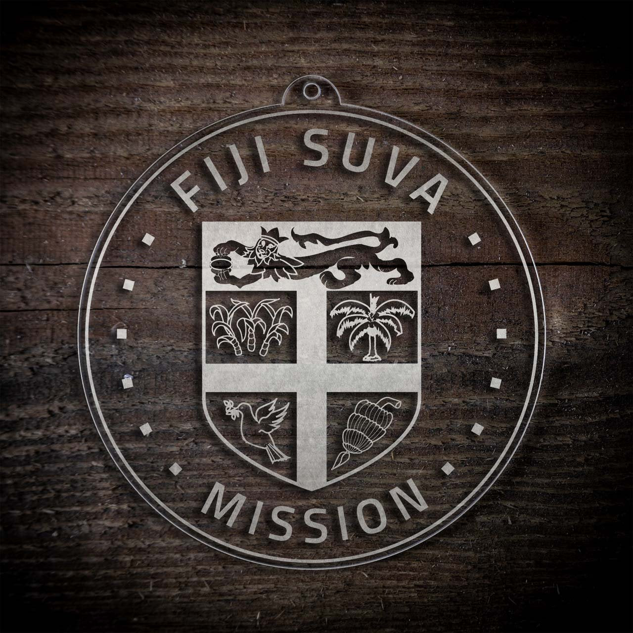Fiji Suva Mission Christmas Ornament - Latter-Day Saint LDS Missionary Gift - Book of Mormon