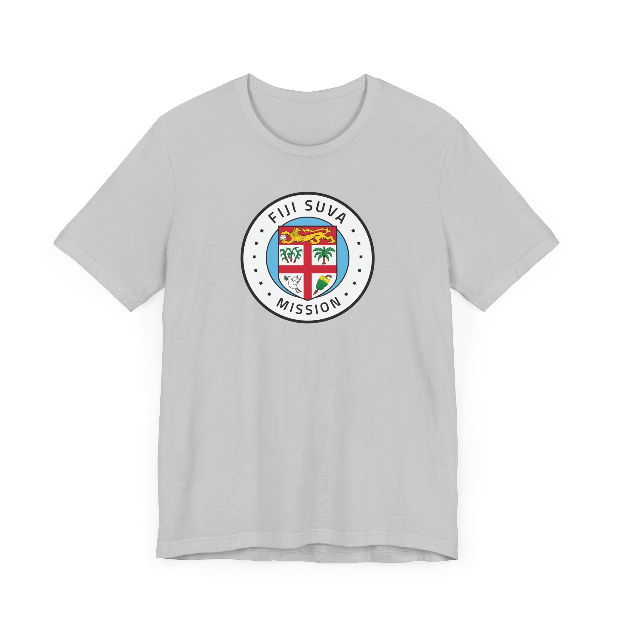 Fiji Suva Mission Flag Logo (White Border) T-shirt - Mission Wishlist - LDS Missionary Gift Store