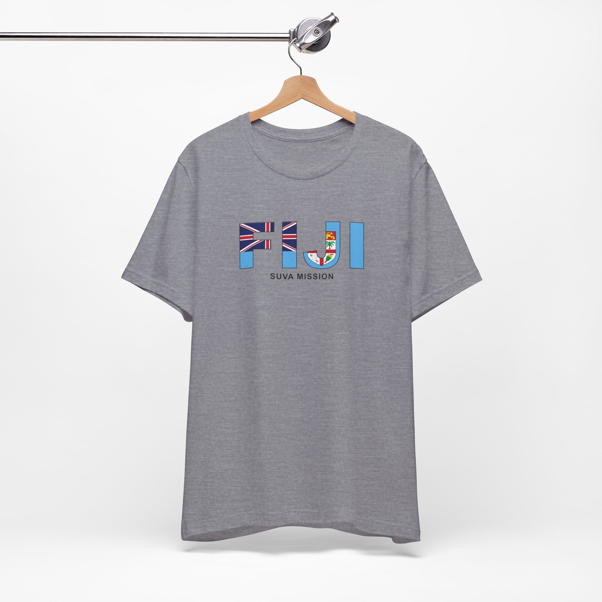Fiji Suva Mission Flag Title T-shirt - Mission Wishlist - LDS Missionary Gift Store