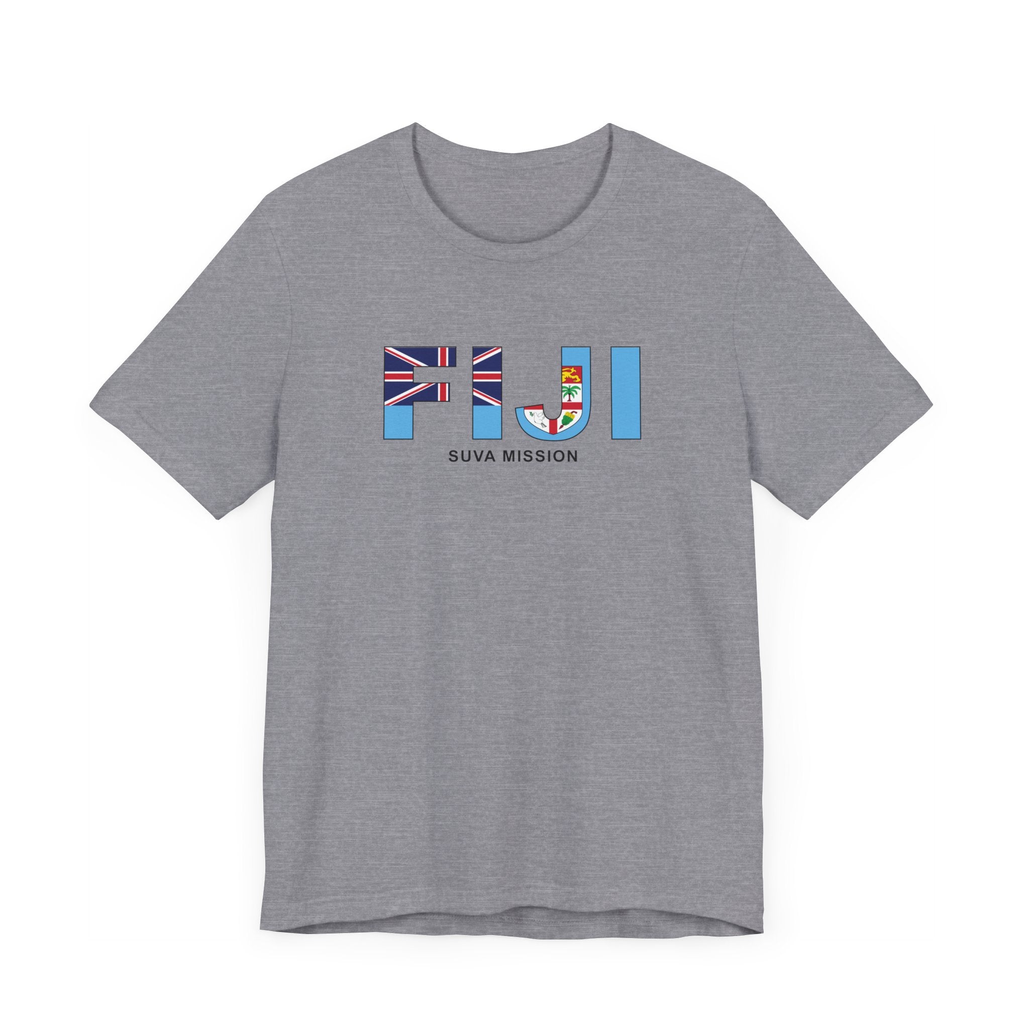 Fiji Suva Mission Flag Title T-shirt - Mission Wishlist - LDS Missionary Gift Store