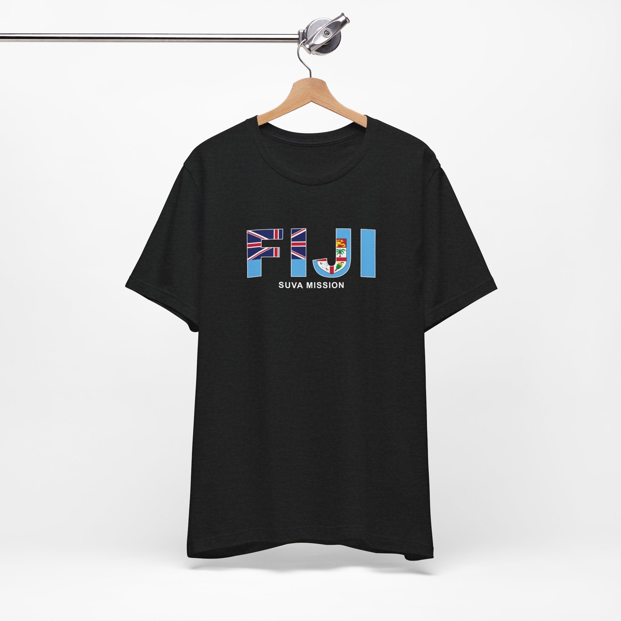 Fiji Suva Mission Flag Title T-shirt - Mission Wishlist - LDS Missionary Gift Store