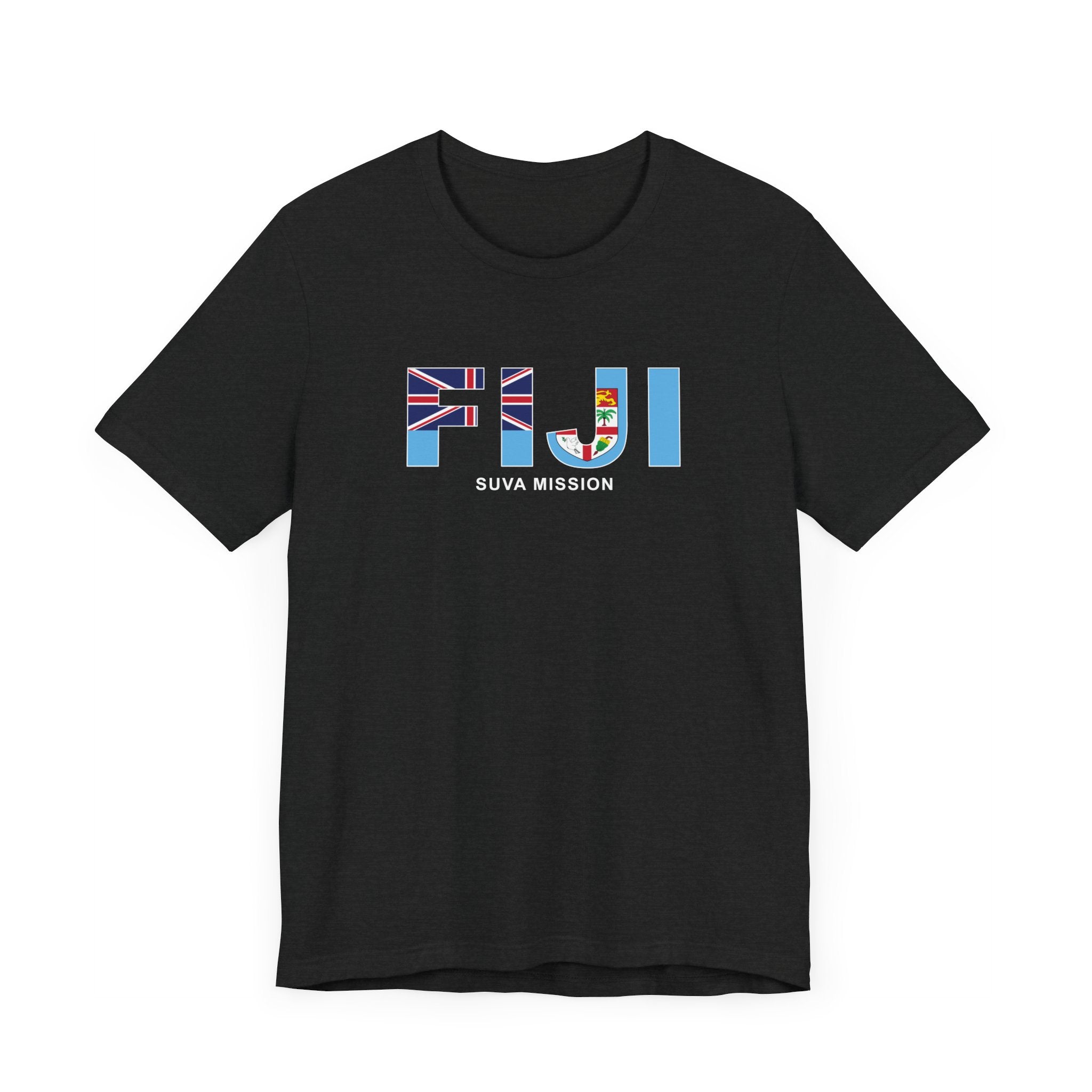 Fiji Suva Mission Flag Title T-shirt - Mission Wishlist - LDS Missionary Gift Store