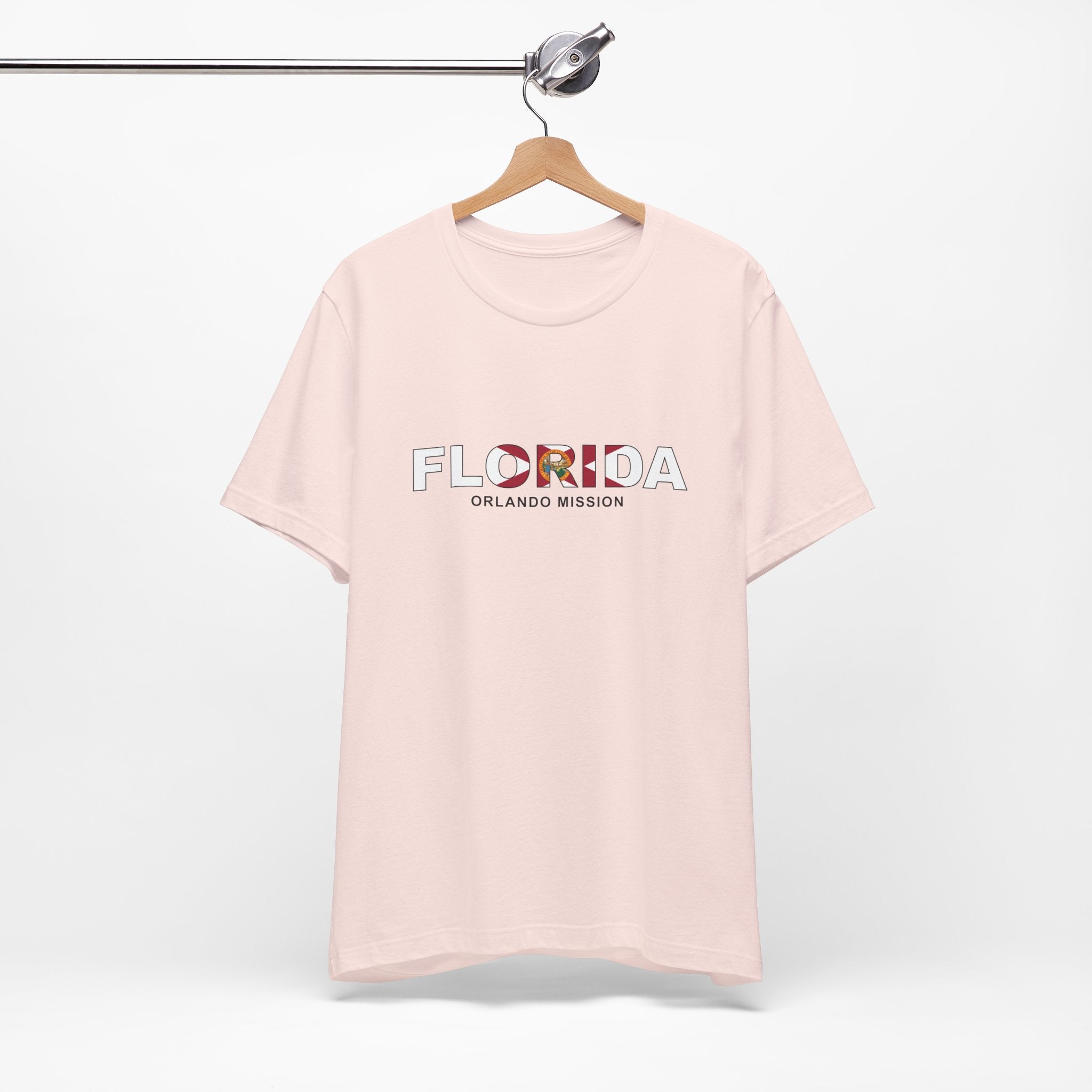 Florida Orlando Mission Flag Title T-shirt - Mission Wishlist - LDS Missionary Gift Store