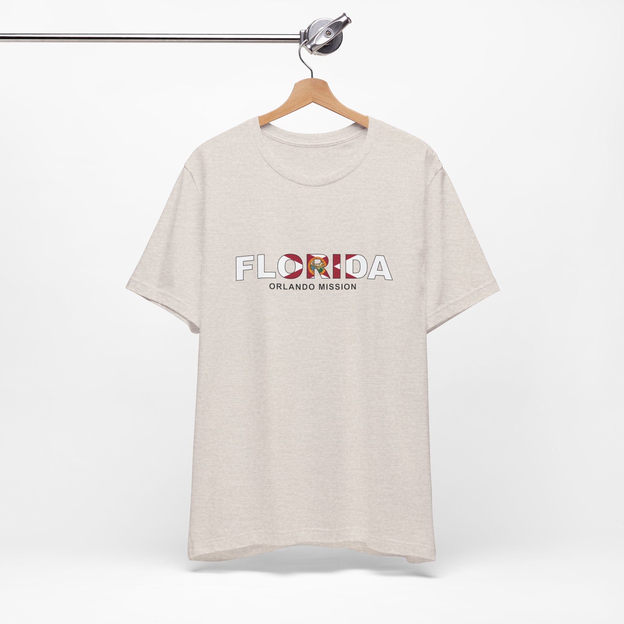 Florida Orlando Mission Flag Title T-shirt - Mission Wishlist - LDS Missionary Gift Store