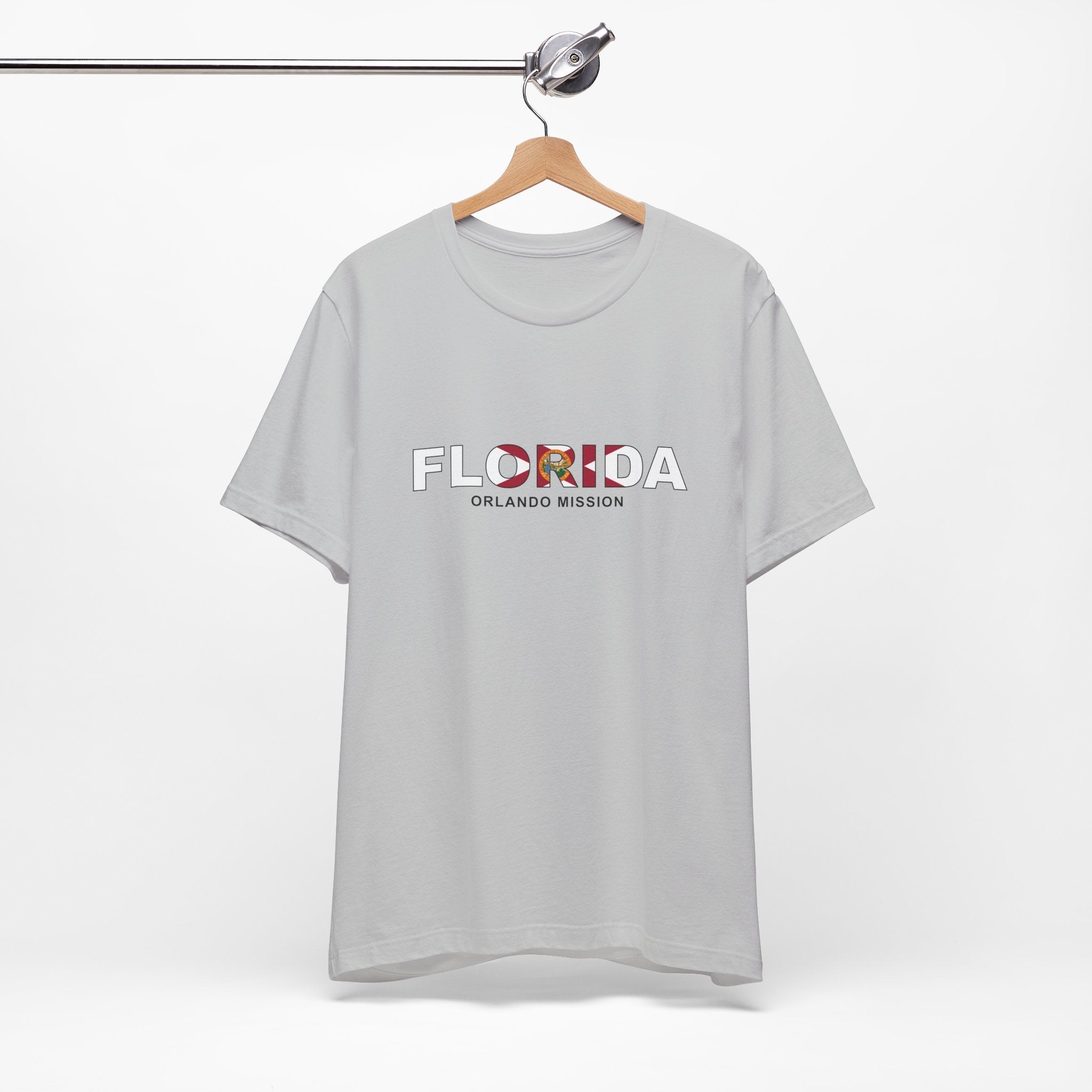 Florida Orlando Mission Flag Title T-shirt - Mission Wishlist - LDS Missionary Gift Store