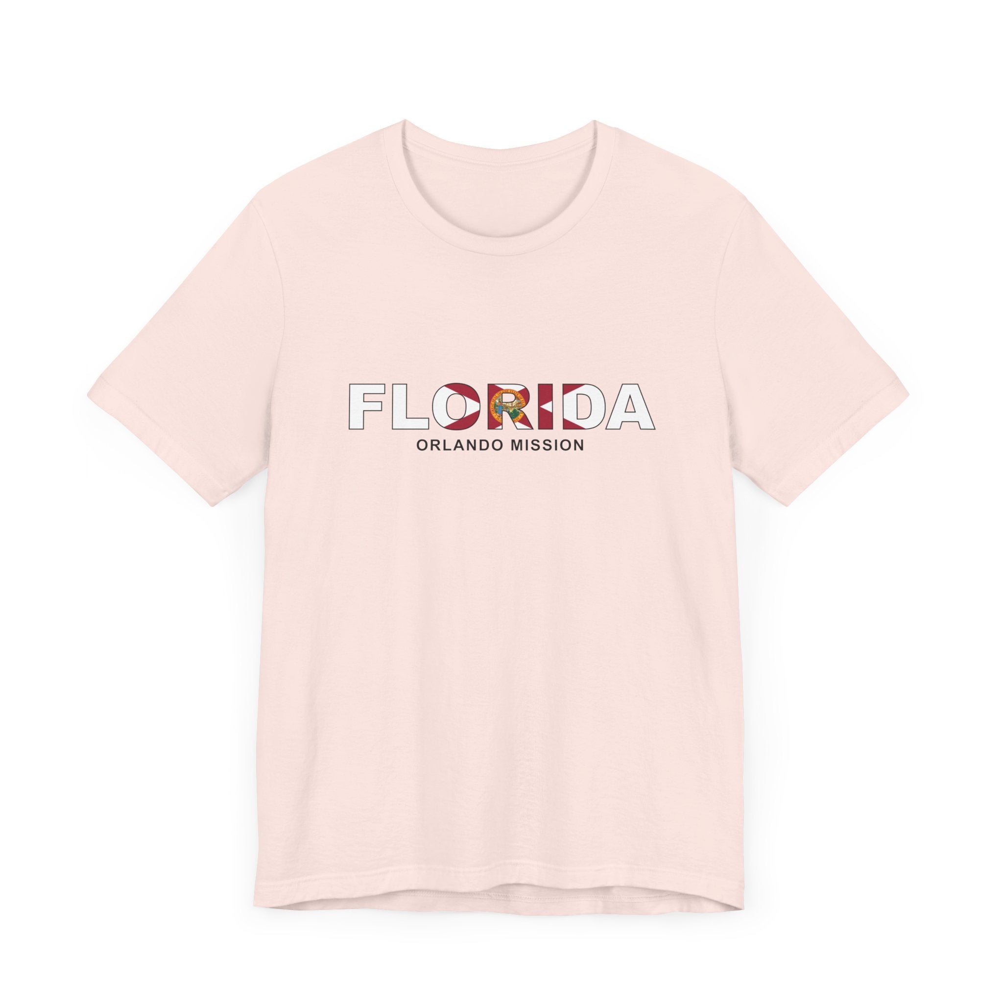 Florida Orlando Mission Flag Title T-shirt - Mission Wishlist - LDS Missionary Gift Store