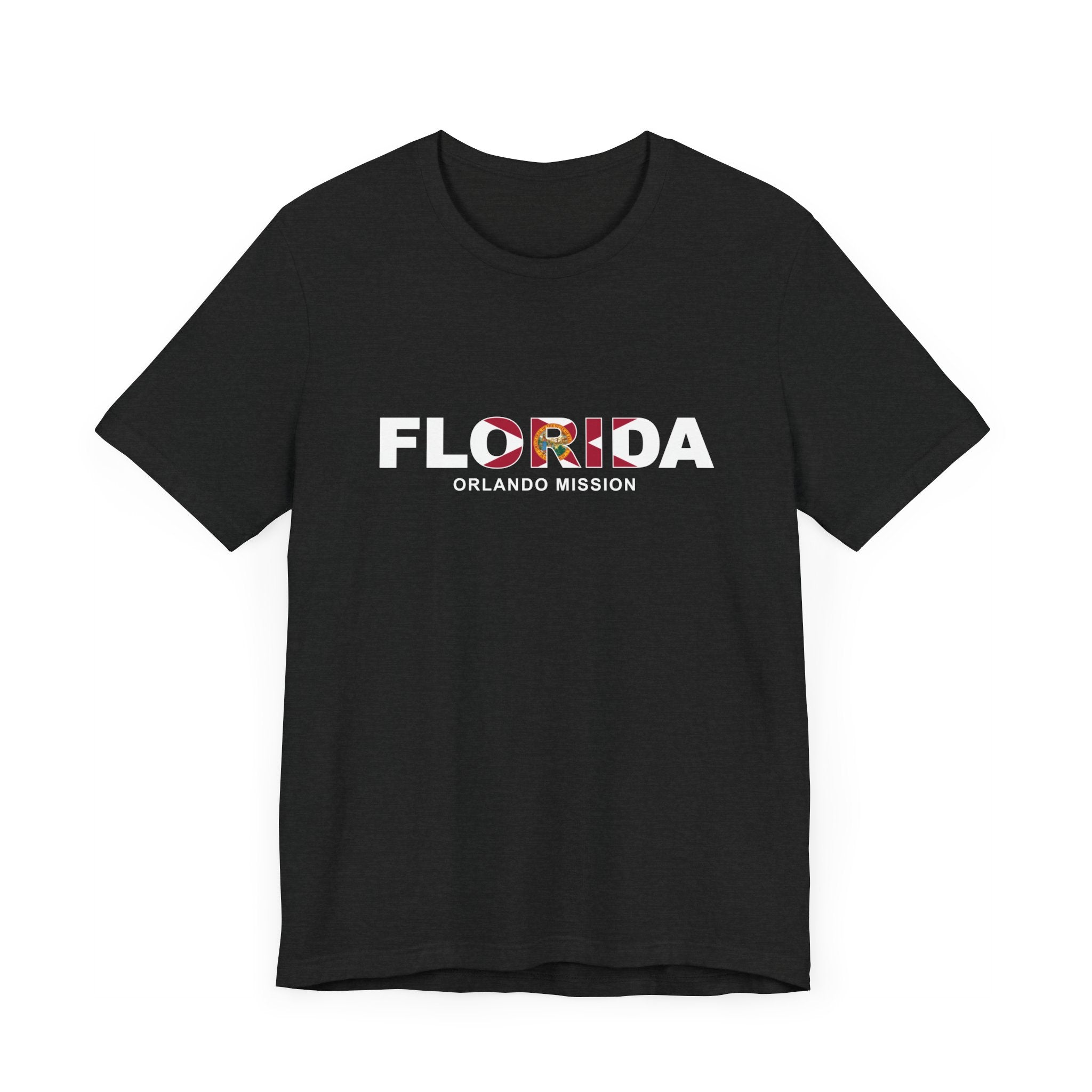 Florida Orlando Mission Flag Title T-shirt - Mission Wishlist - LDS Missionary Gift Store