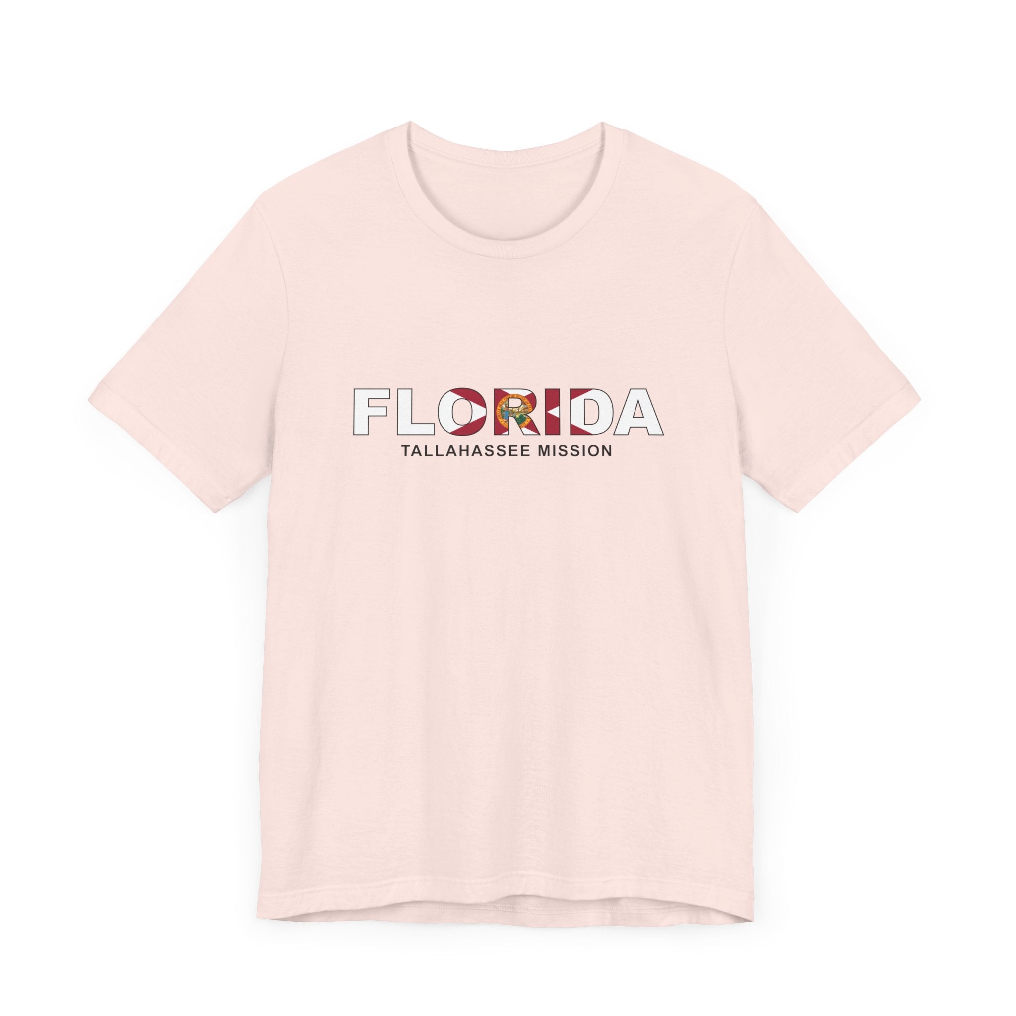 Florida Tallahassee Mission Flag Title T-shirt - Mission Wishlist - LDS Missionary Gift Store