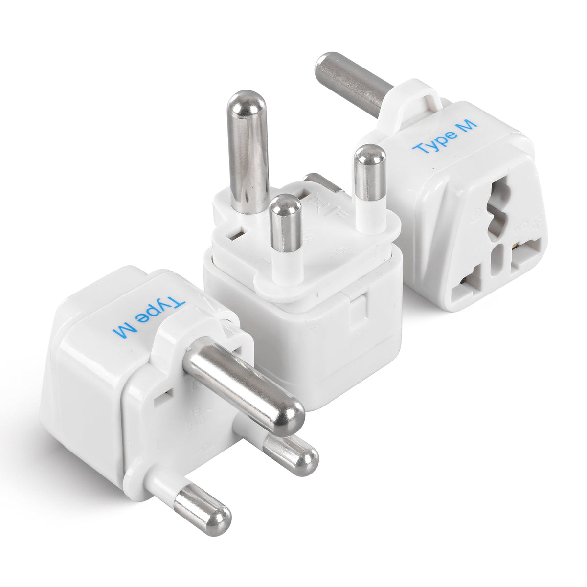 South Africa Travel Adapter - Type M - 3 Pack (GP-10L)