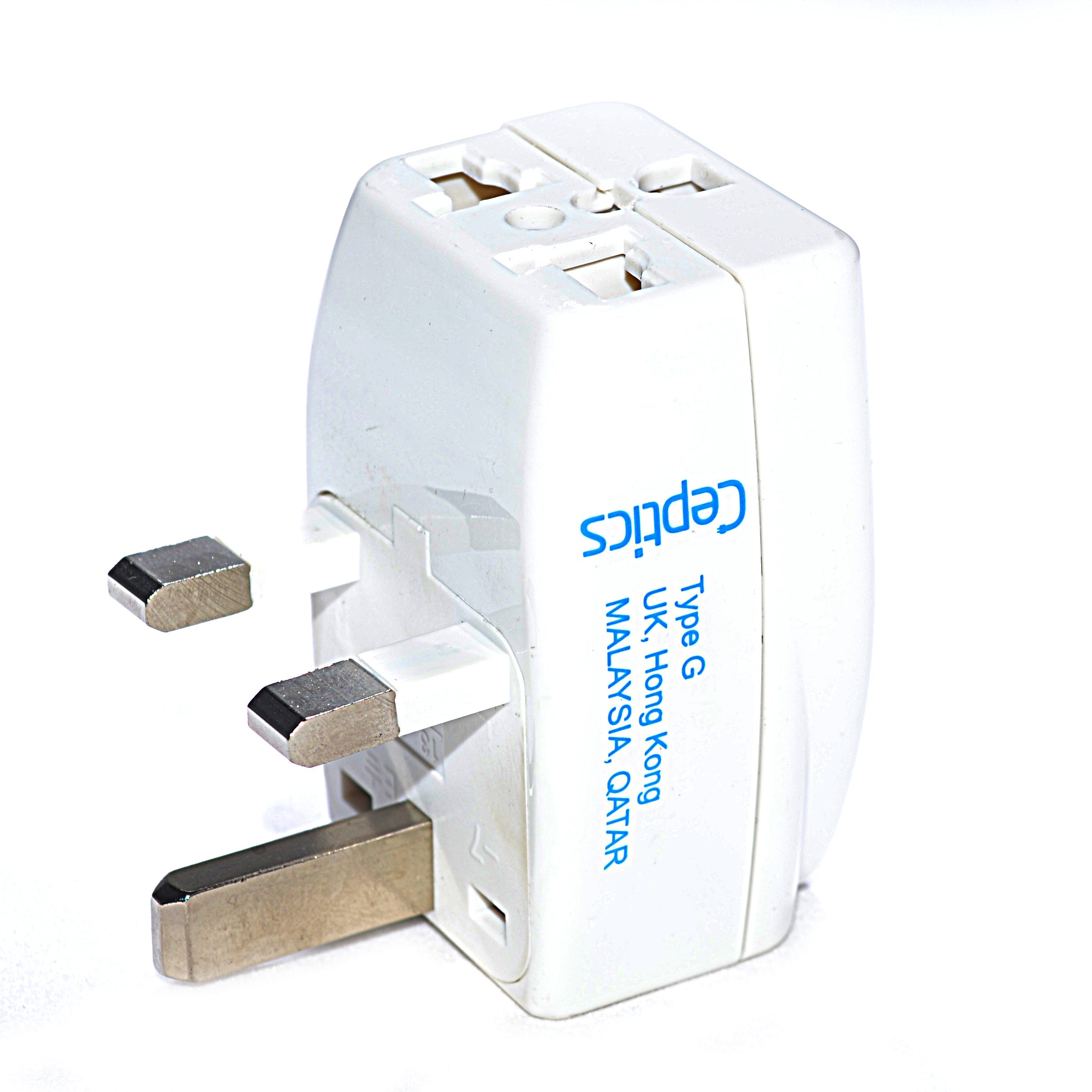 UK, England Travel Adapter - Type G - 3 in 1 (GP3-7)