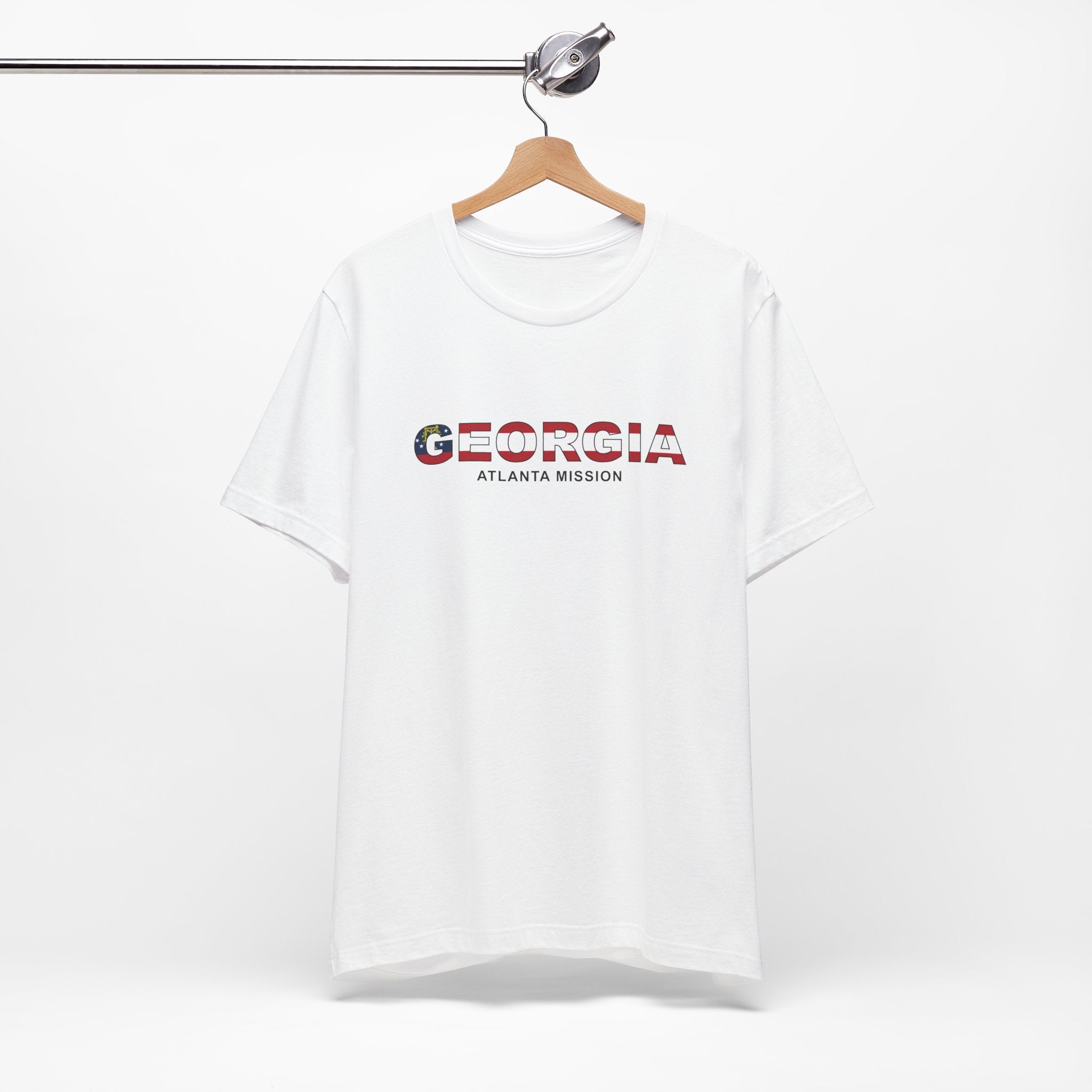 Georgia Atlanta Mission Flag Title T-shirt - Mission Wishlist - LDS Missionary Gift Store