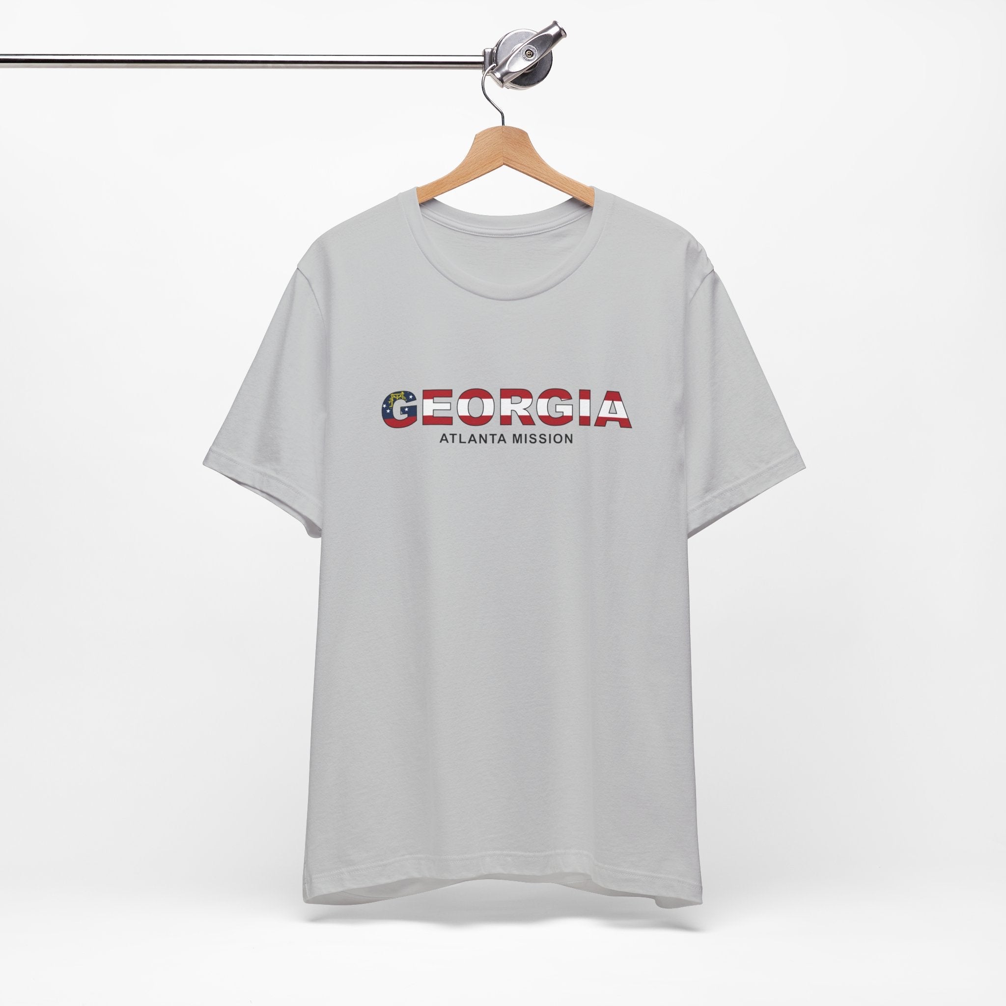 Georgia Atlanta Mission Flag Title T-shirt - Mission Wishlist - LDS Missionary Gift Store