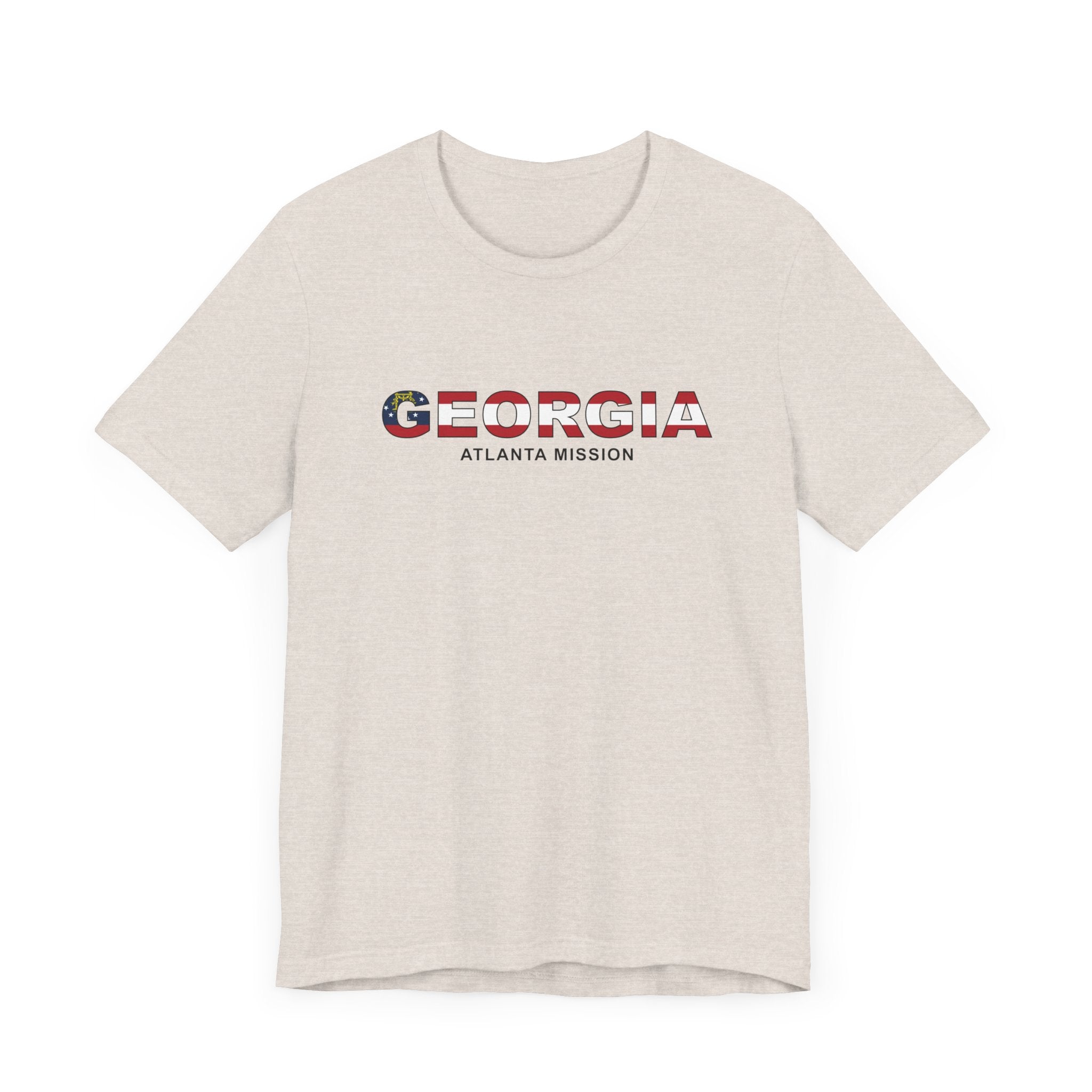 Georgia Atlanta Mission Flag Title T-shirt - Mission Wishlist - LDS Missionary Gift Store