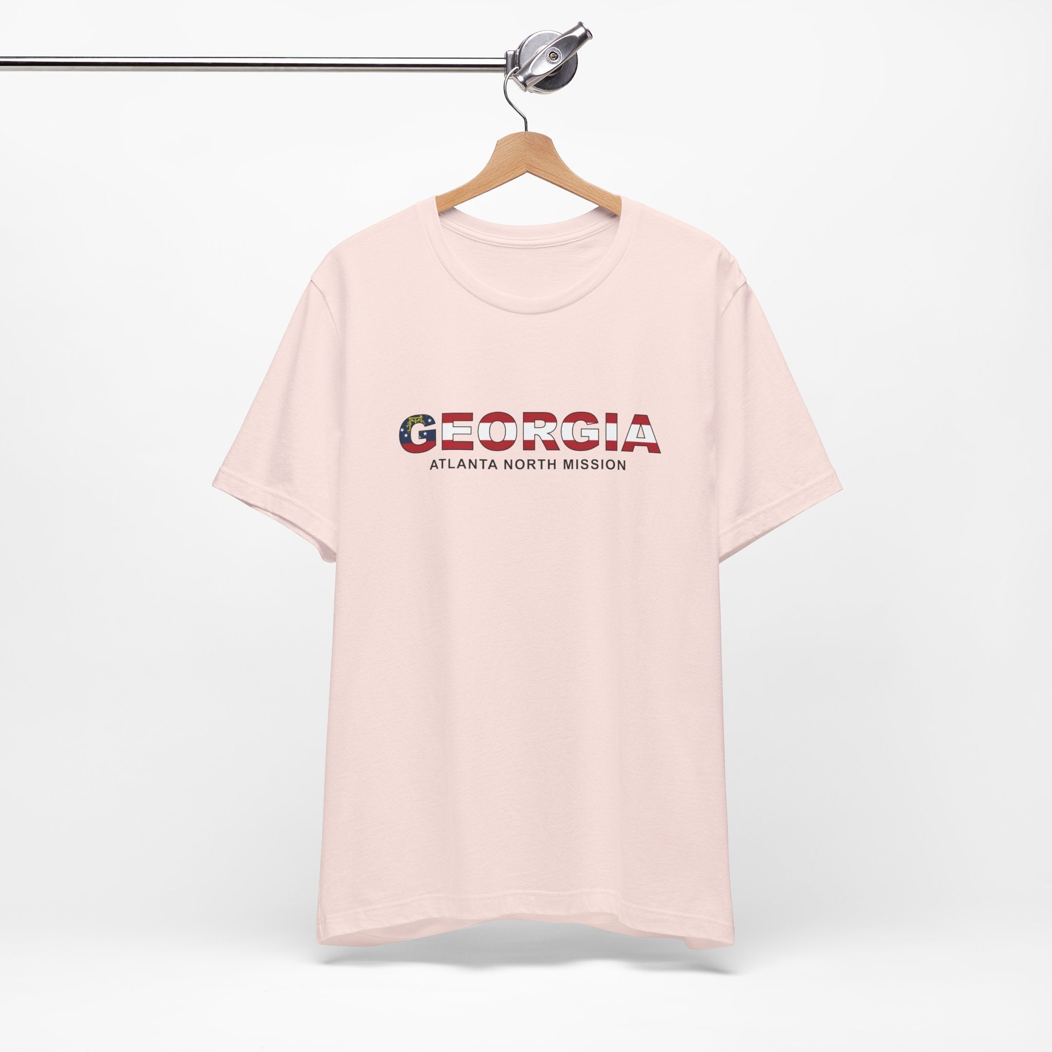 Georgia Atlanta North Mission Flag Title T-shirt - Mission Wishlist - LDS Missionary Gift Store