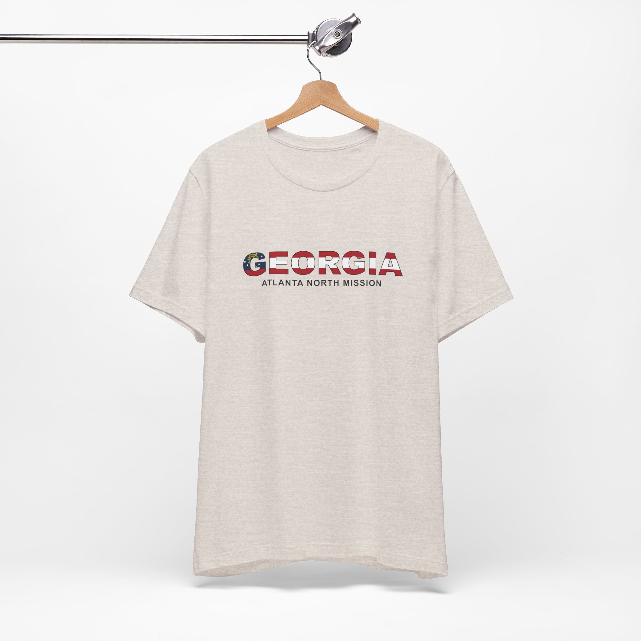 Georgia Atlanta North Mission Flag Title T-shirt - Mission Wishlist - LDS Missionary Gift Store
