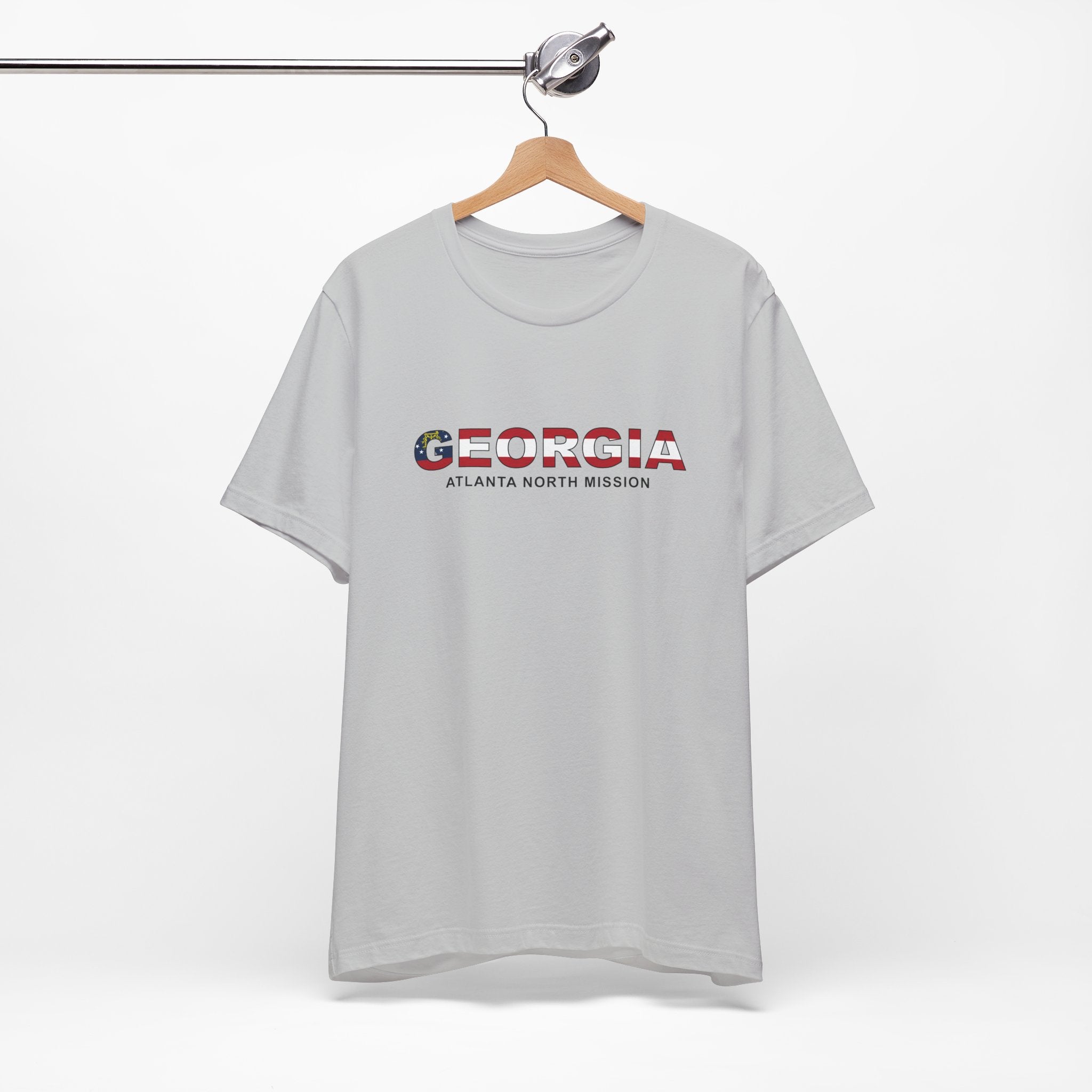 Georgia Atlanta North Mission Flag Title T-shirt - Mission Wishlist - LDS Missionary Gift Store