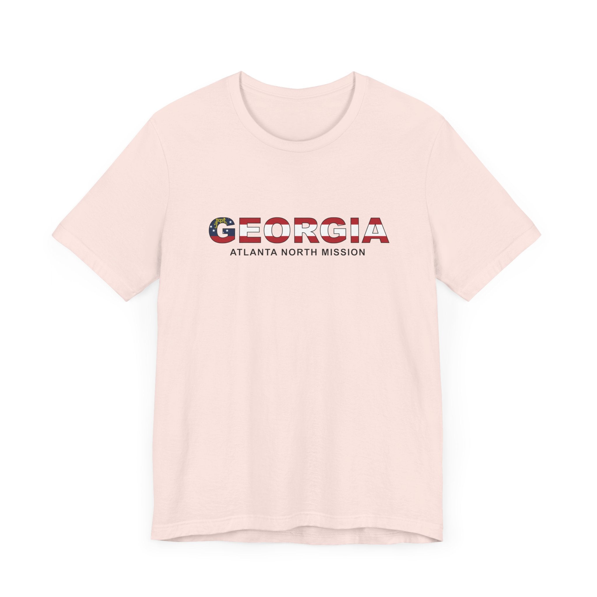 Georgia Atlanta North Mission Flag Title T-shirt - Mission Wishlist - LDS Missionary Gift Store