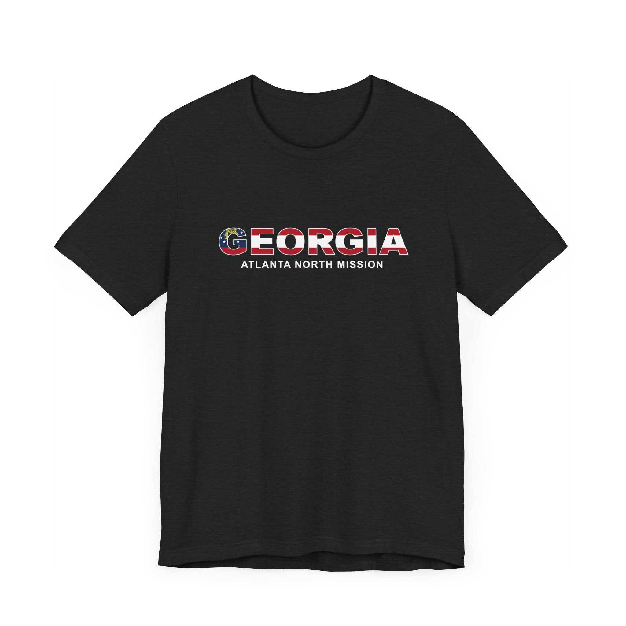 Georgia Atlanta North Mission Flag Title T-shirt - Mission Wishlist - LDS Missionary Gift Store