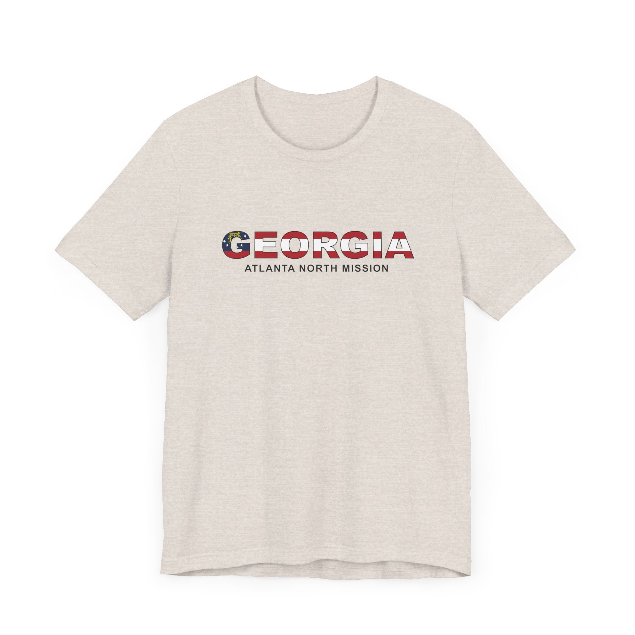 Georgia Atlanta North Mission Flag Title T-shirt - Mission Wishlist - LDS Missionary Gift Store
