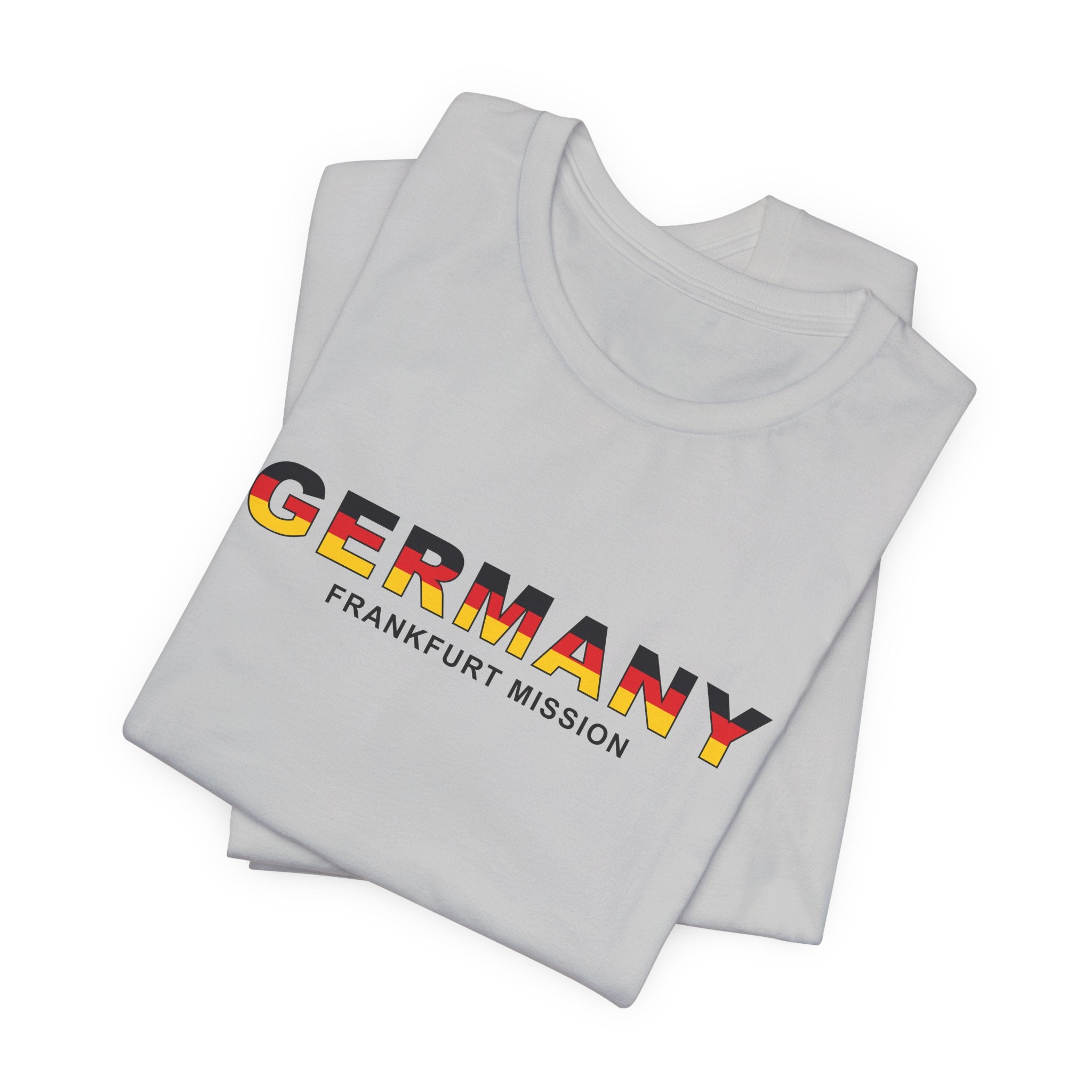 Germany Frankfurt Mission Flag Title T-shirt - Mission Wishlist - LDS Missionary Gift Store