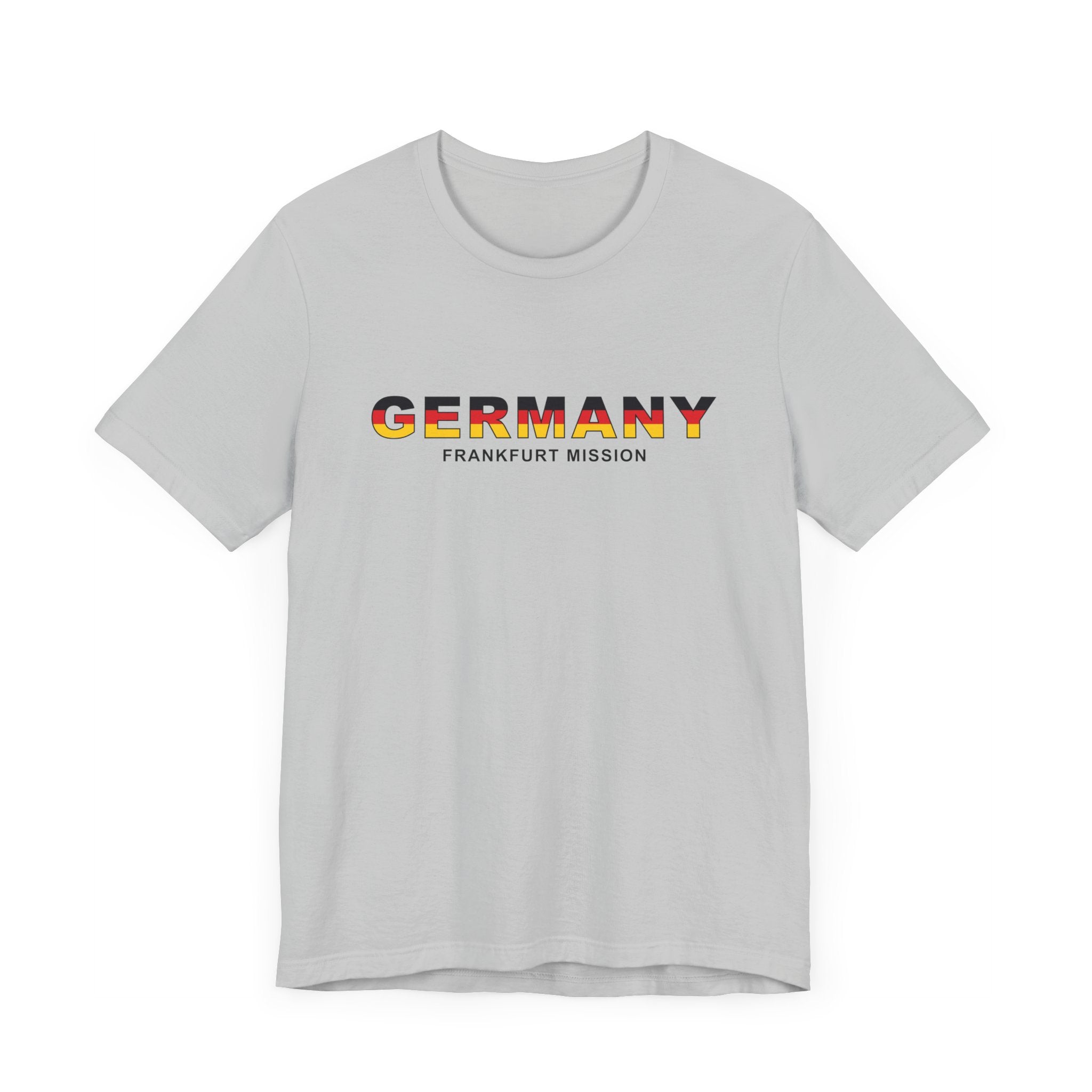 Germany Frankfurt Mission Flag Title T-shirt - Mission Wishlist - LDS Missionary Gift Store